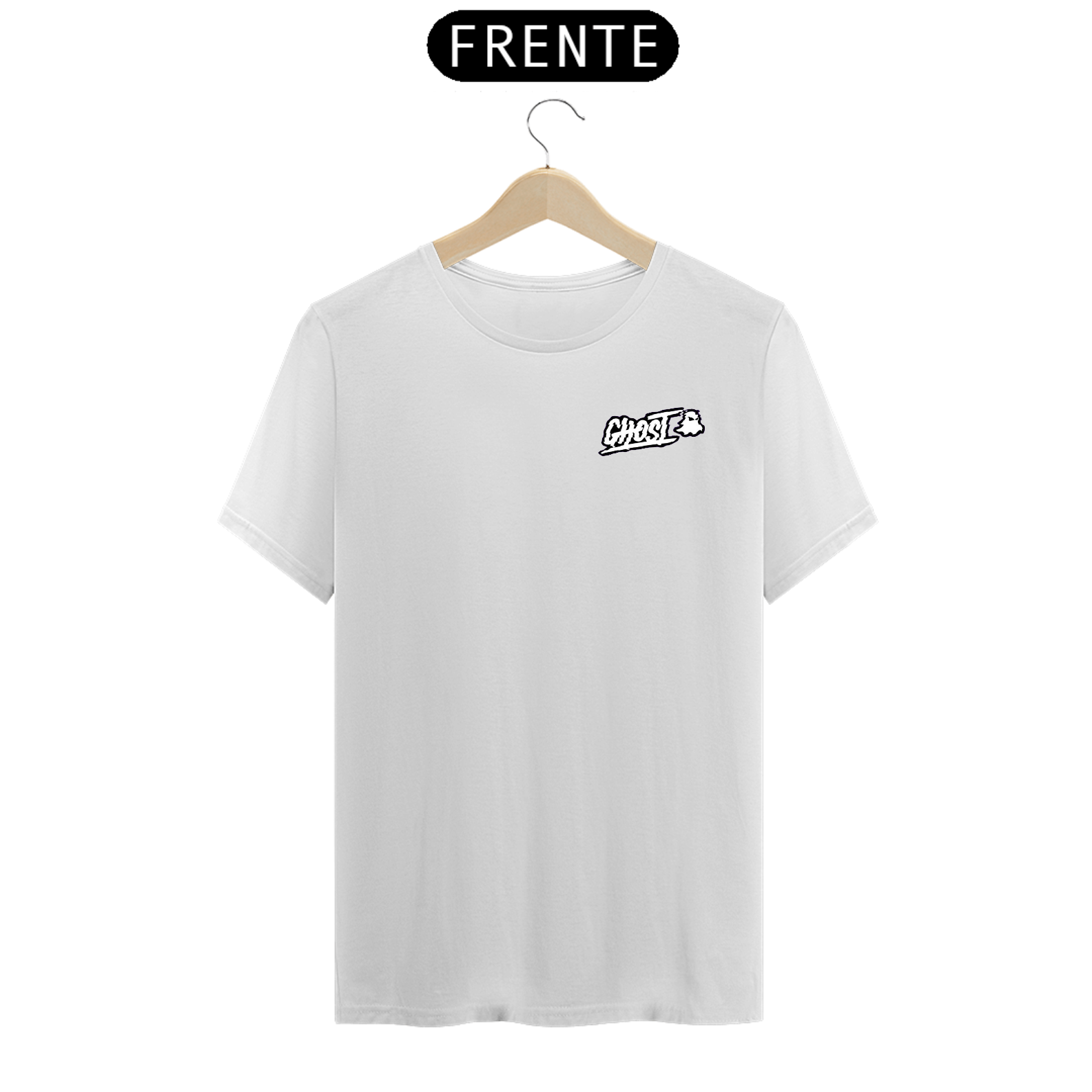 Nome do produto  camiseta ghost básica 