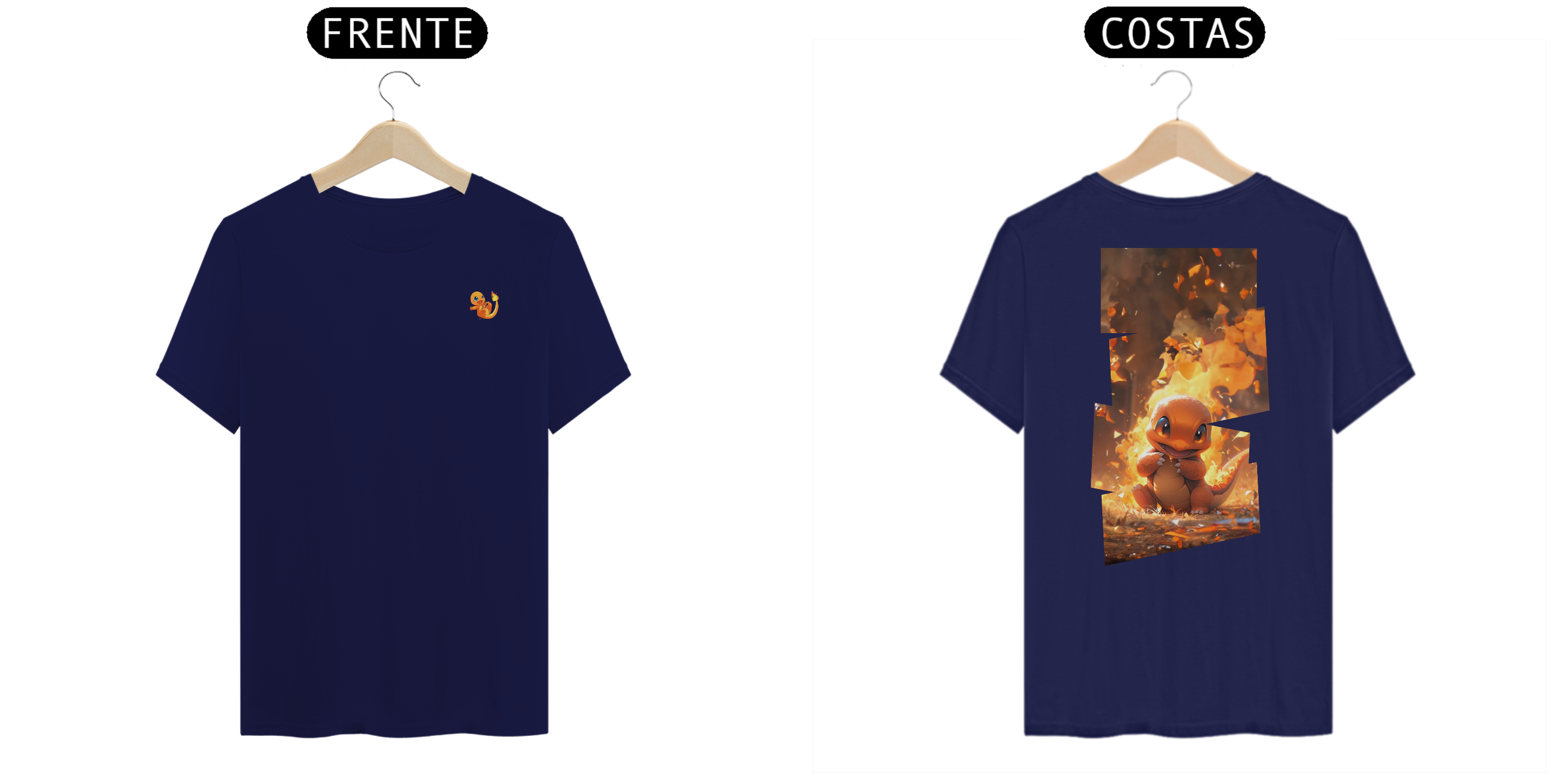 Camisetas - Pokémon Charmander