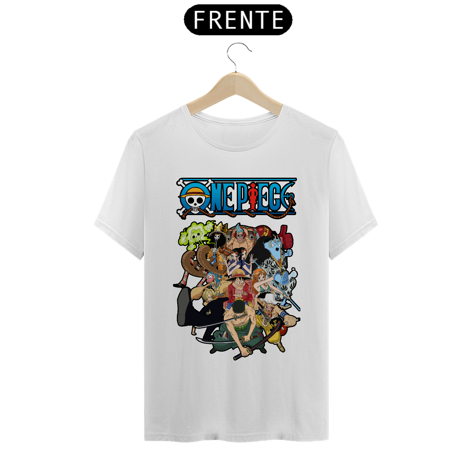 Camiseta - One Piece Personagens