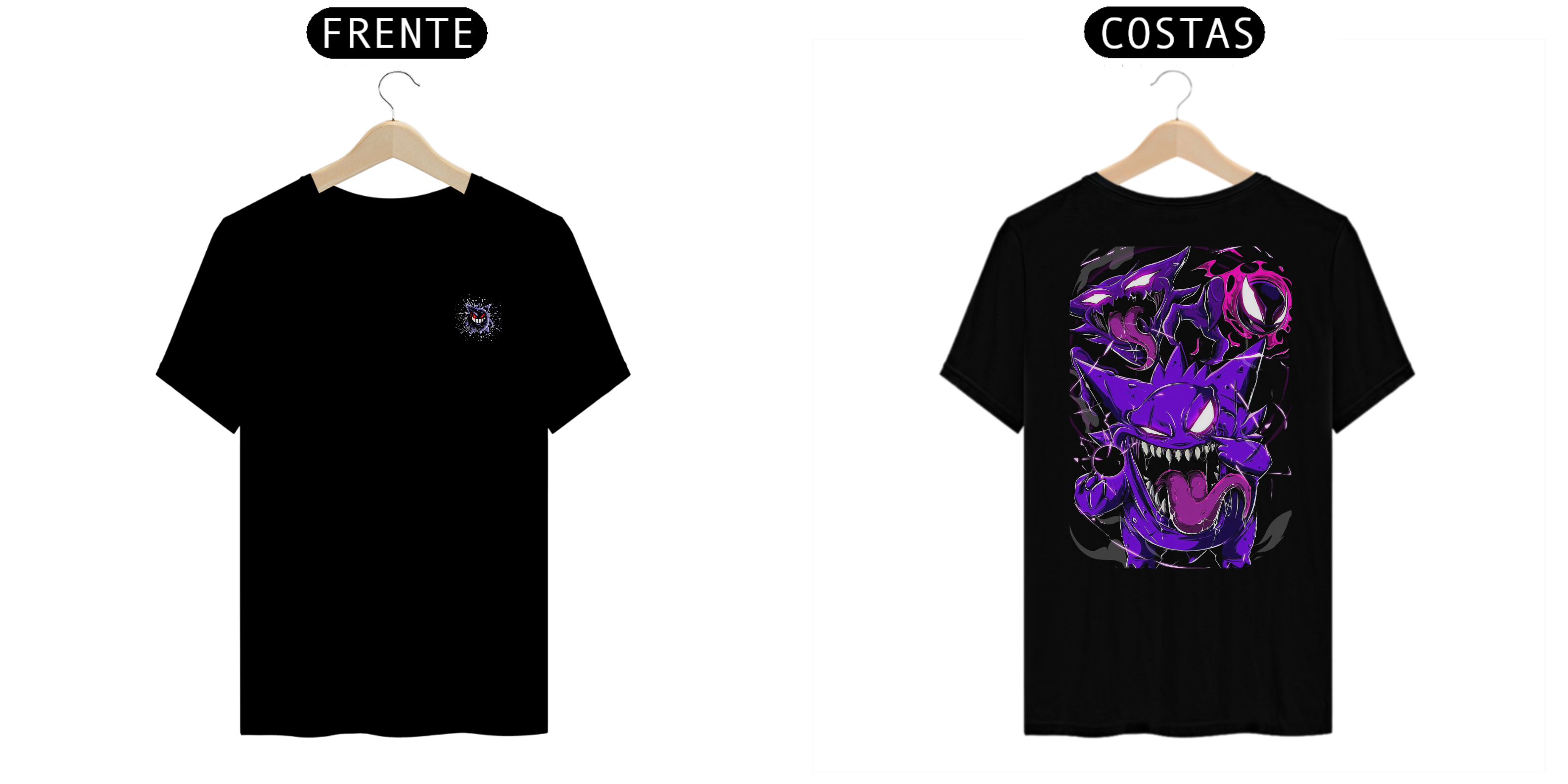 Camisetas - Pokemon Gengar