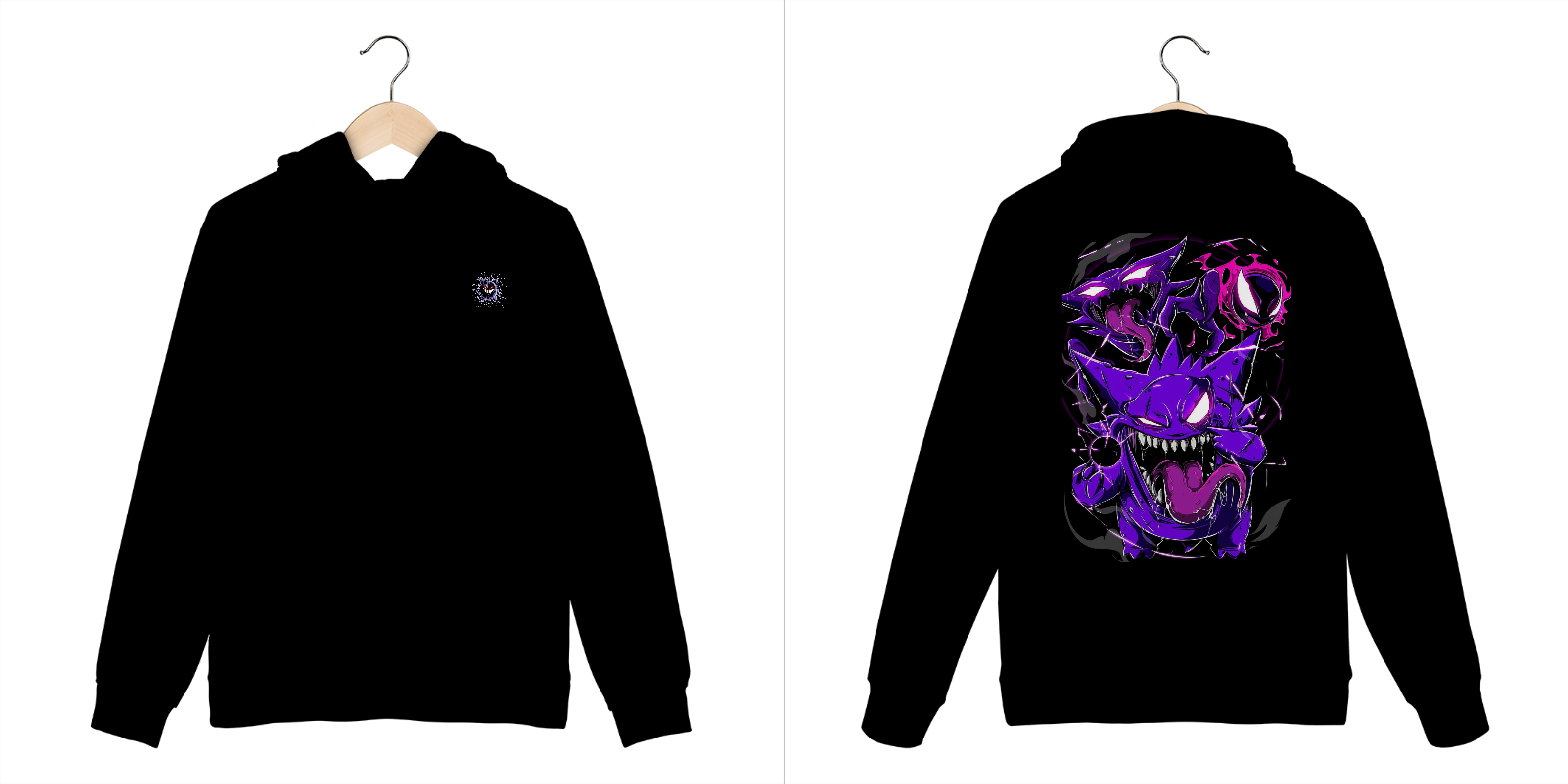 Moletom Canguru - Pokémon Gengar