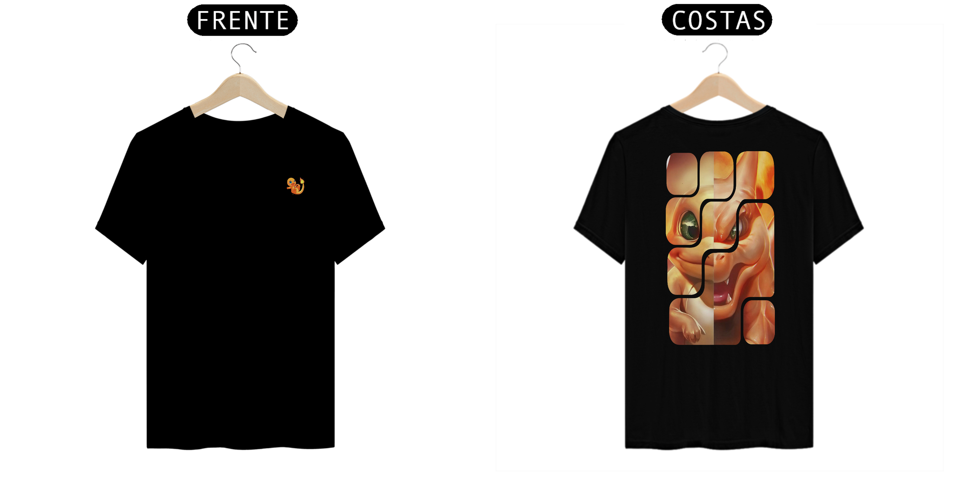 Camisetas - Pokémon Charmander