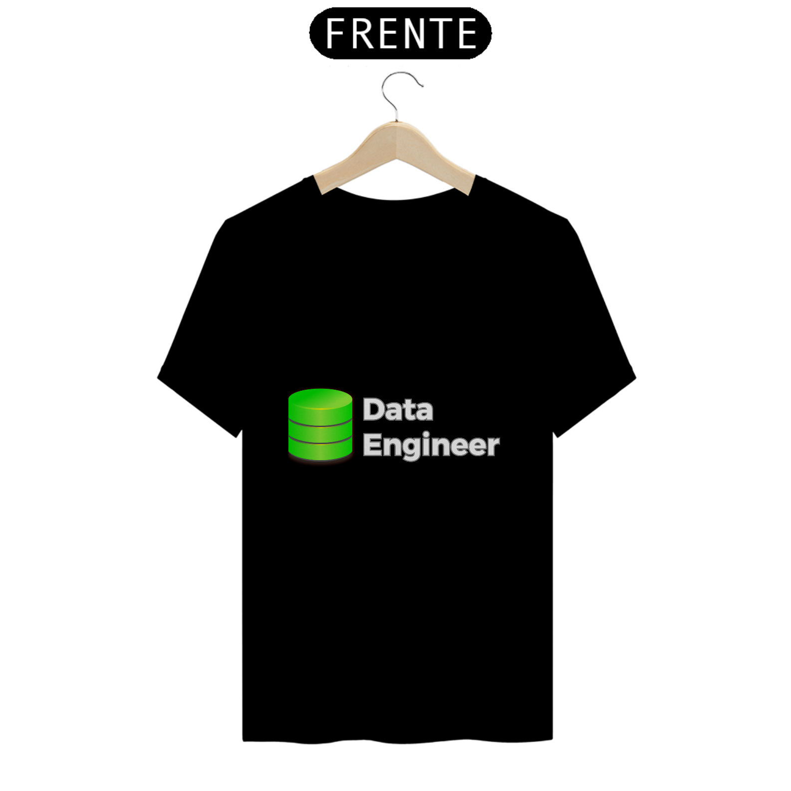 Camiseta masculina - Data Engineer - Engenheiro de Dados
