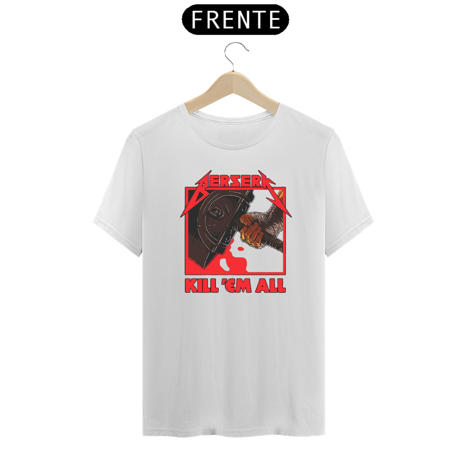 Camiseta Berserk Unissex Camisa Anime