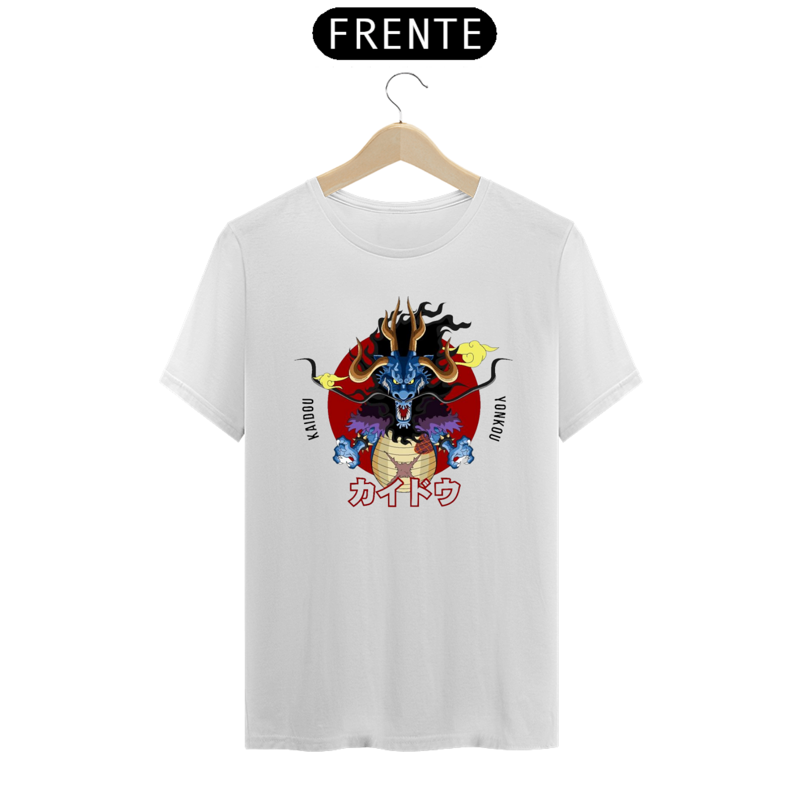 Camiseta Kaido Unissex Camisa Anime