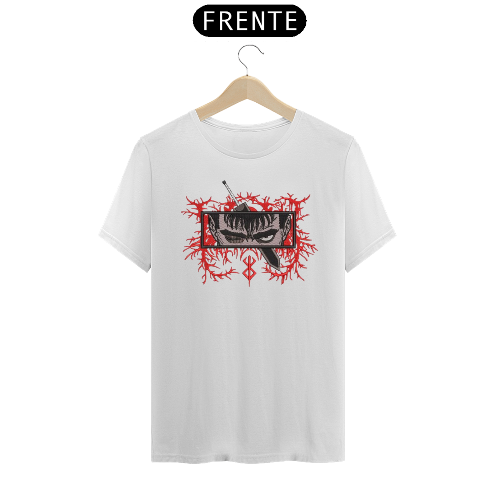 Camiseta Berserk Unissex Camisa Anime