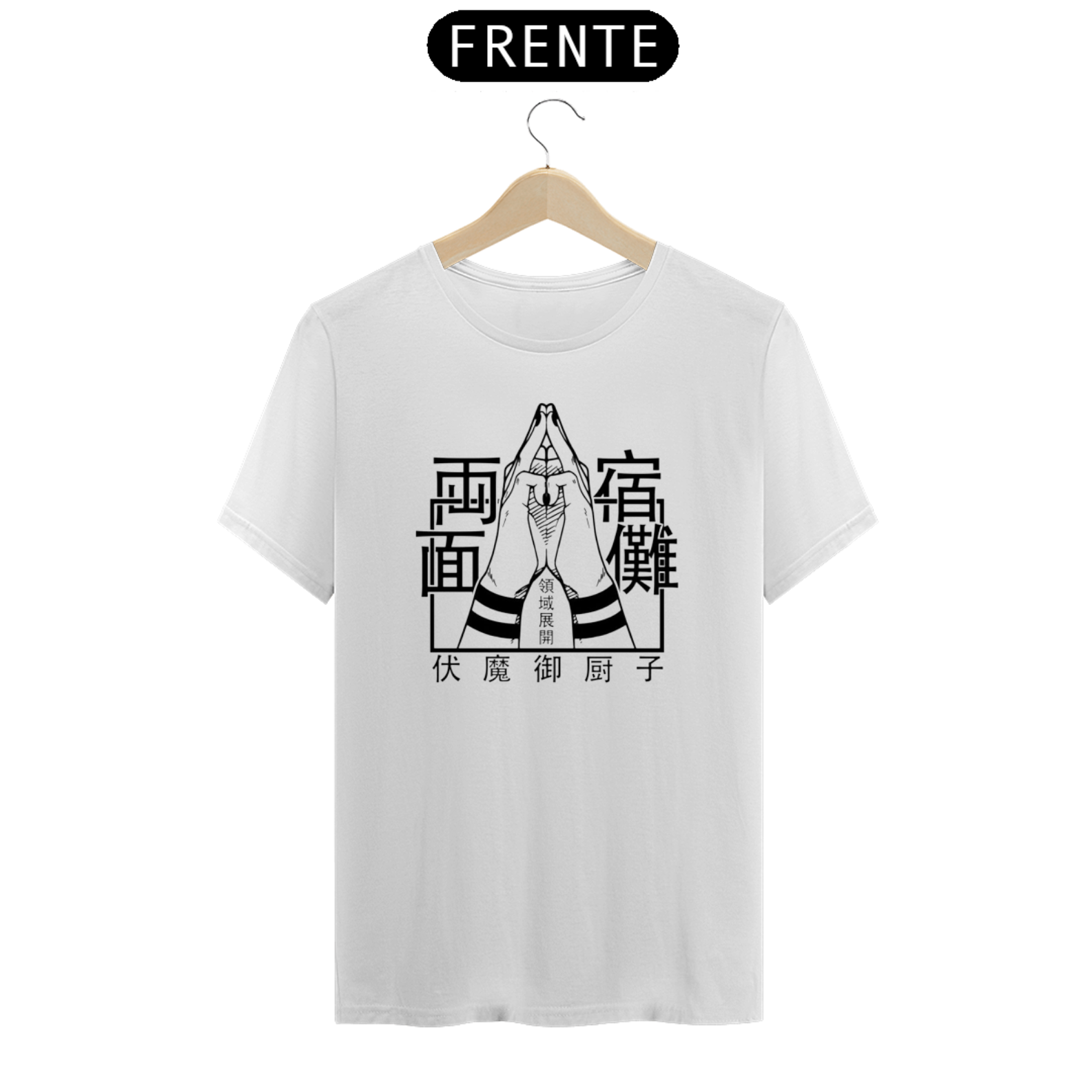 Camiseta Jujutsu Kaisen Unissex Camisa Anime