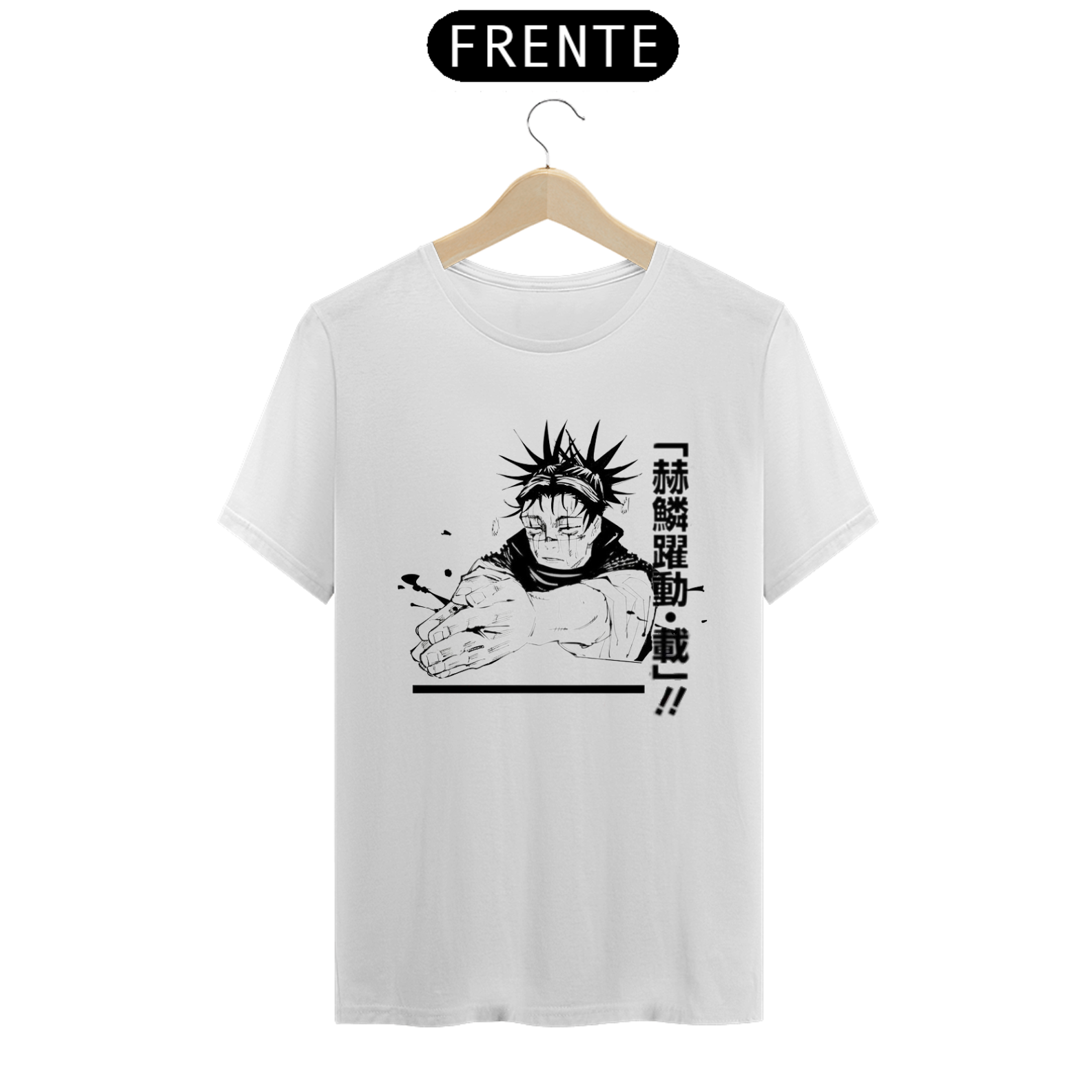 Camiseta Jujutsu Kaisen Unissex Camisa Anime