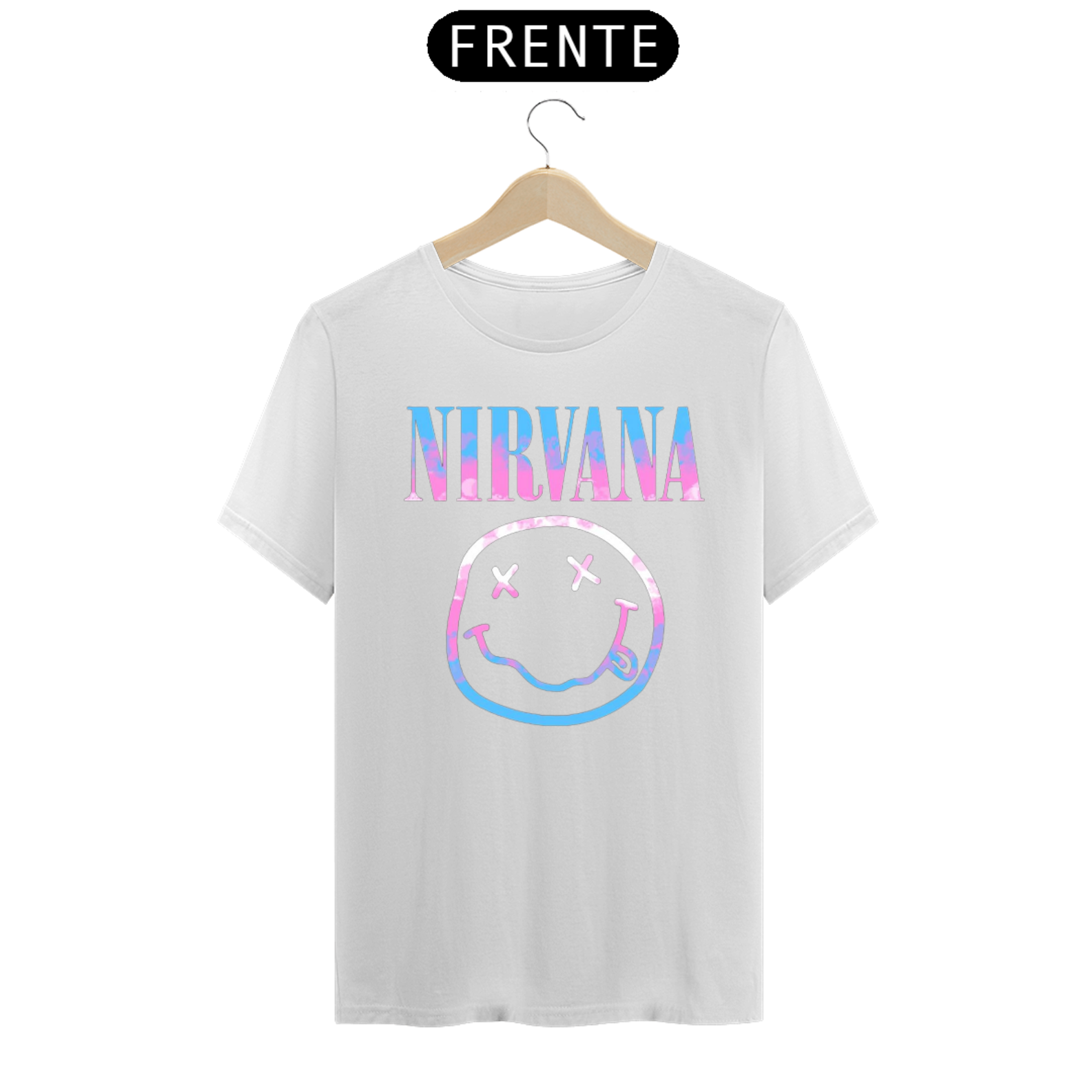 Camiseta Nirvana Unissex Camisa Rock