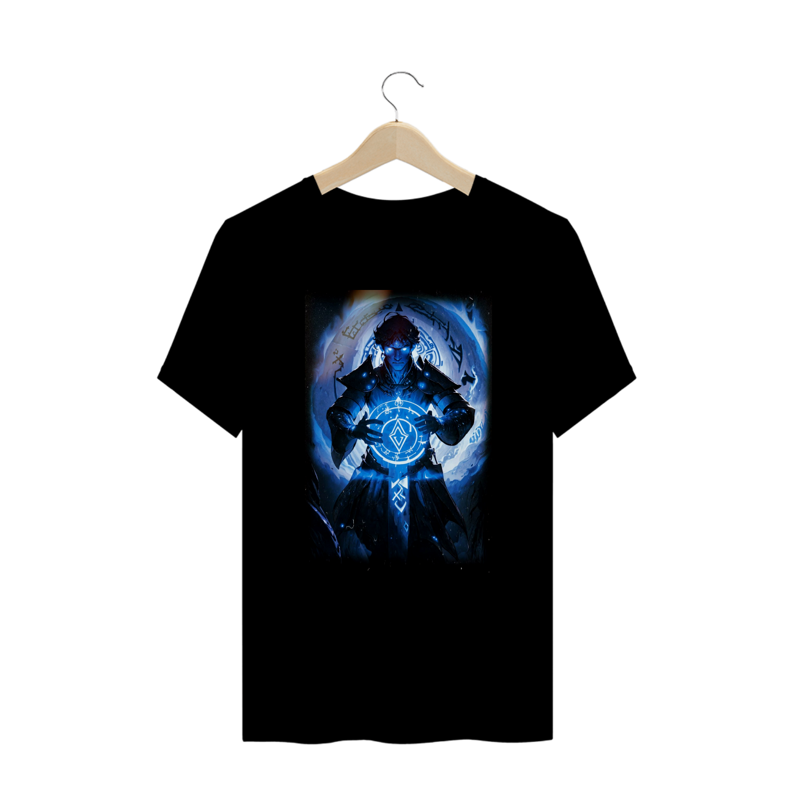 Camiseta Plus size Mago Camisa Anime