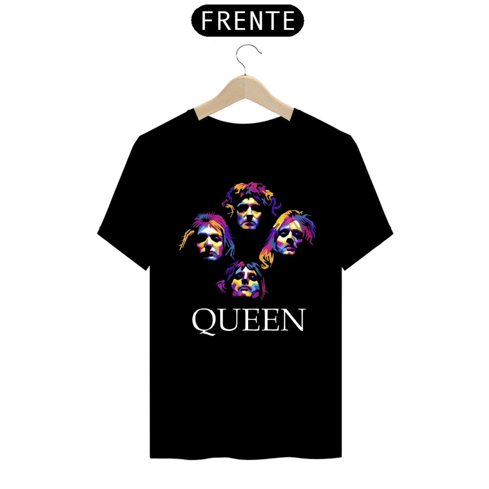 Camiseta Queen Unissex Camisa Rock 