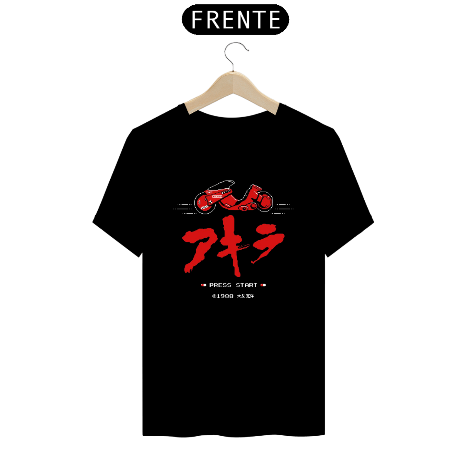 Camiseta Akira Unissex Camisa Anime