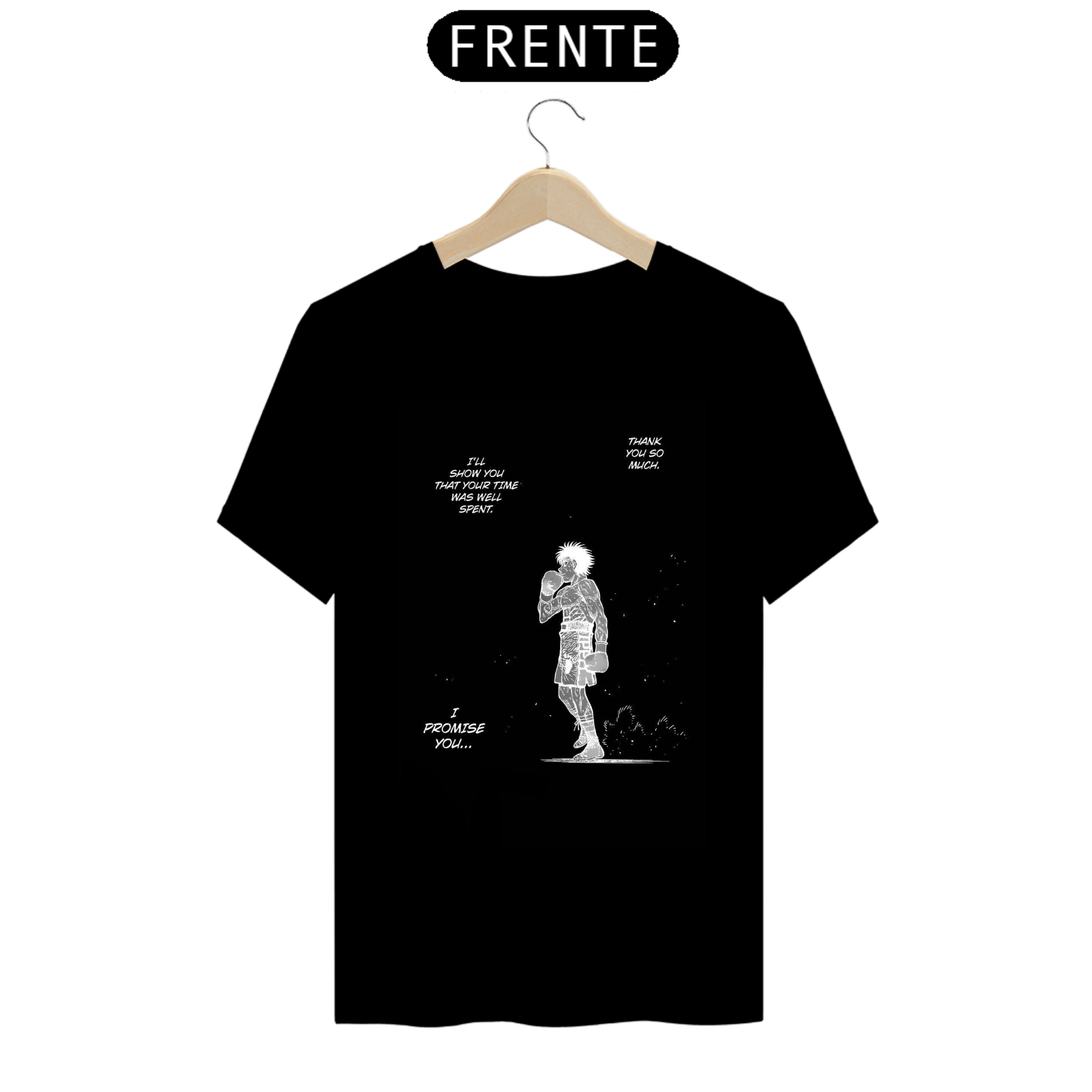Camiseta Hajime No ippo Unissex Camisa Anime