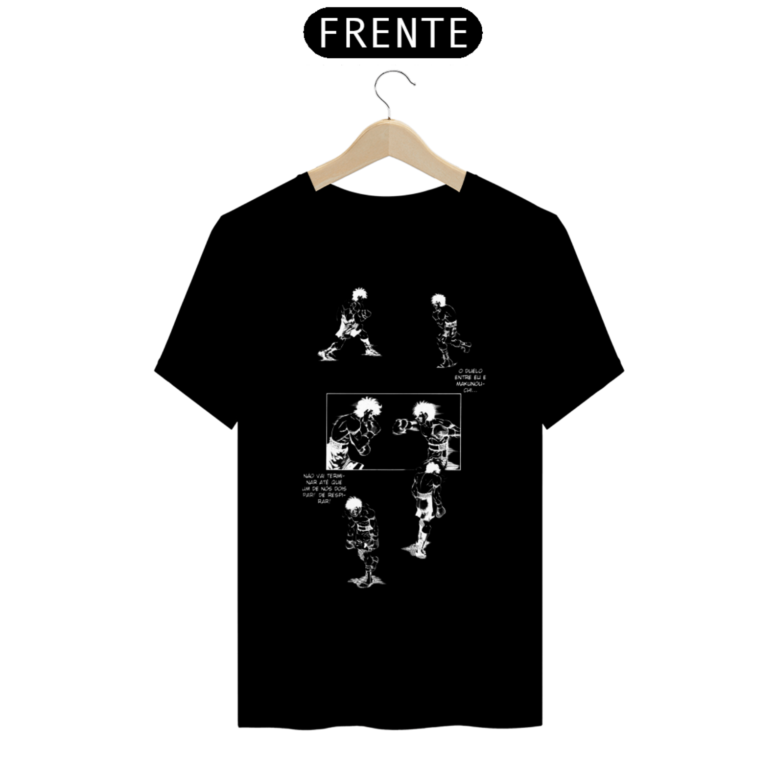 Camiseta Hajime No ippo Unissex Camisa Anime
