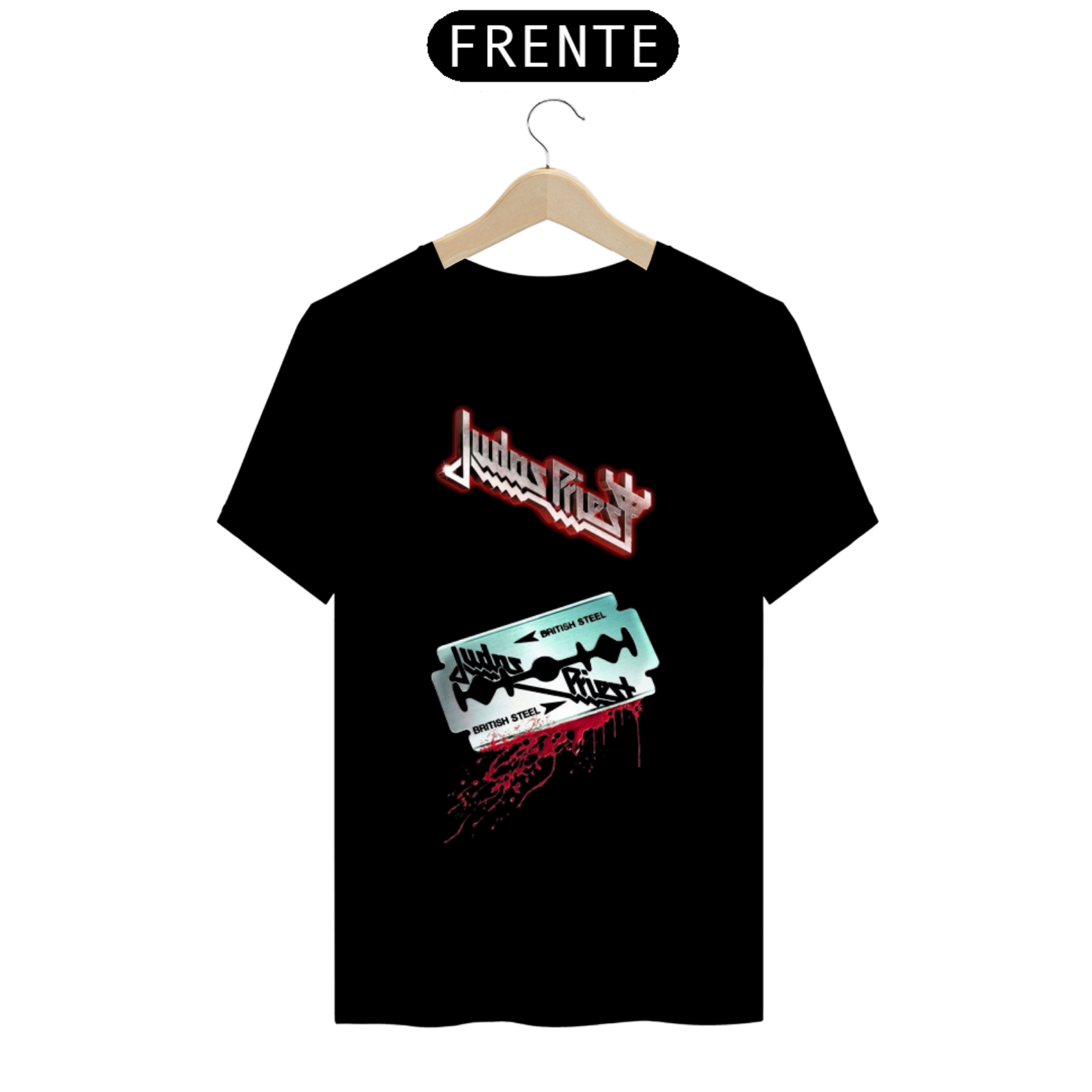 Camiseta Judas Priest Unissex Camisa Rock