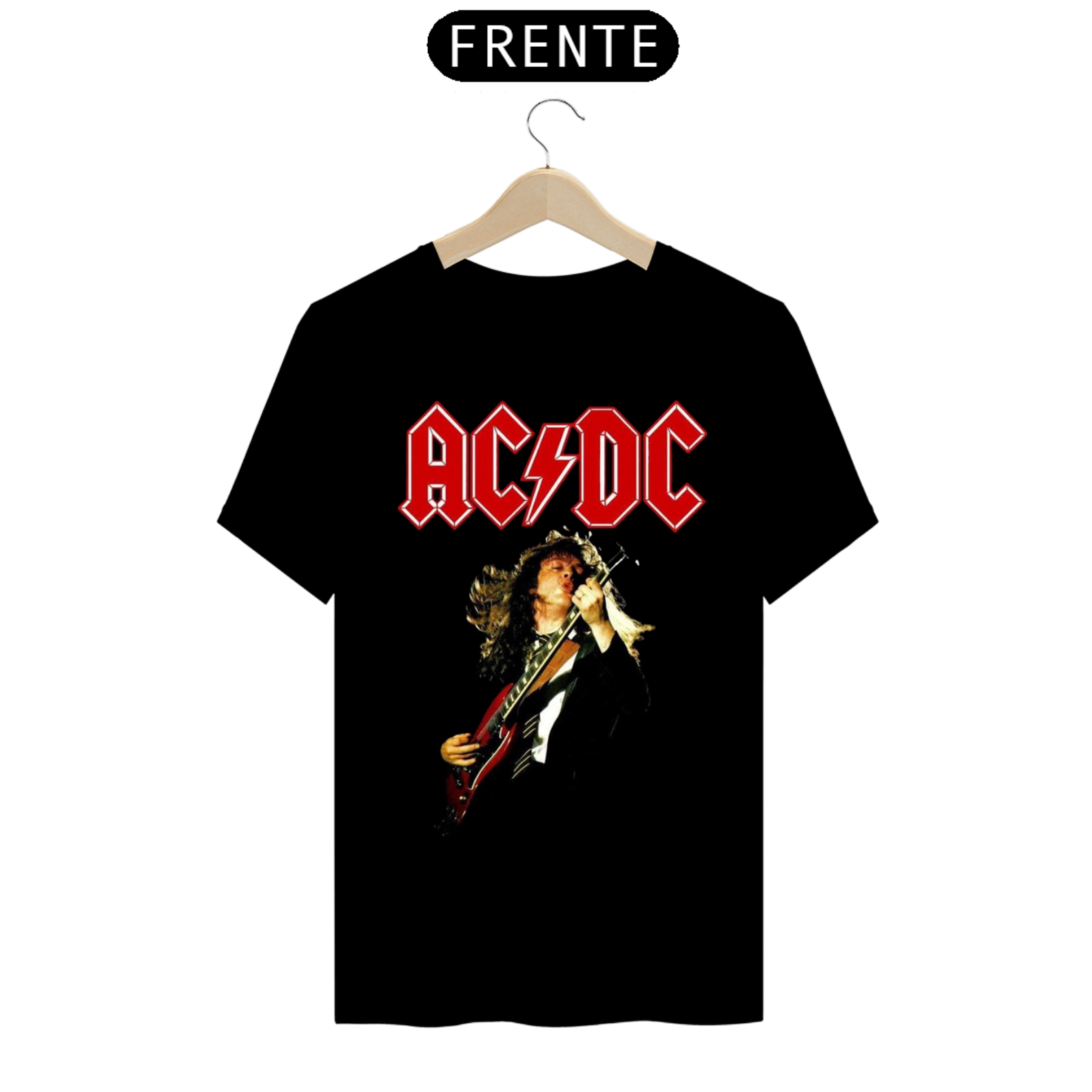 Camiseta ACDC Unissex Camisa Rock