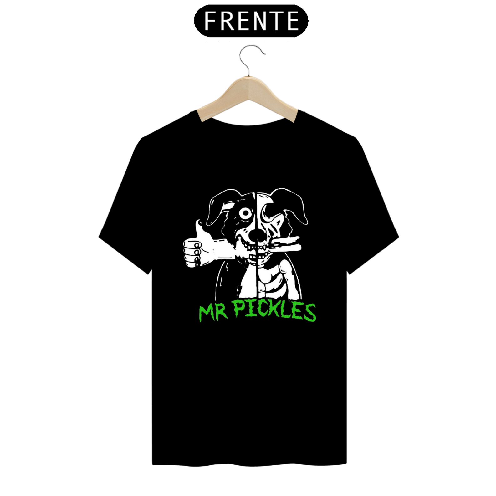Camiseta Mr. Pickles Unissex Camisa 