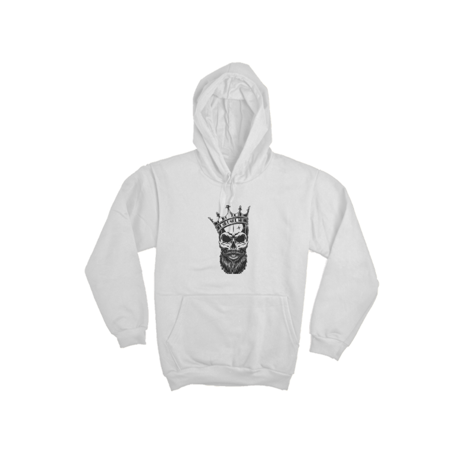 Moletom canguru skull king