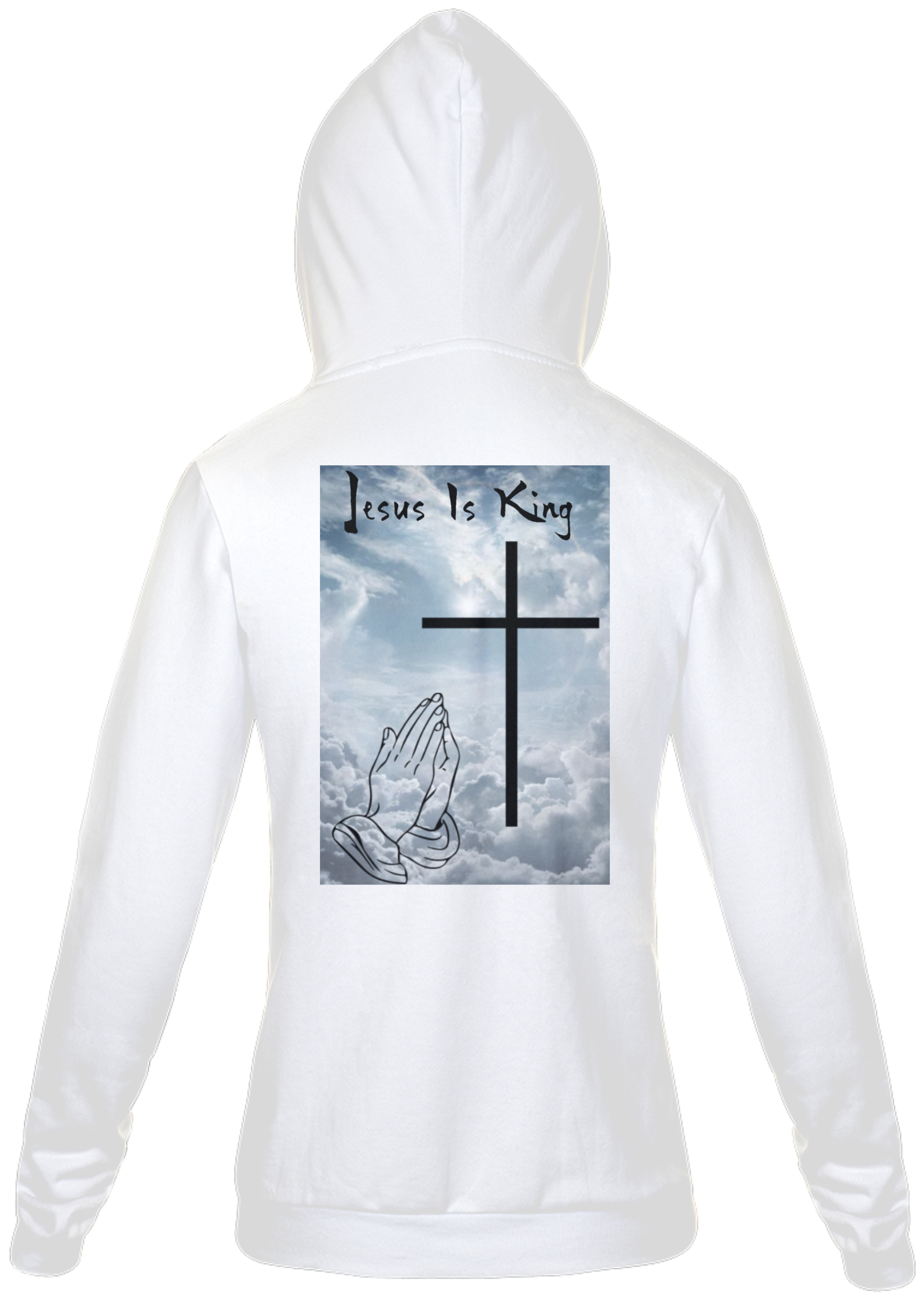 Moleton com ziper jesus is king