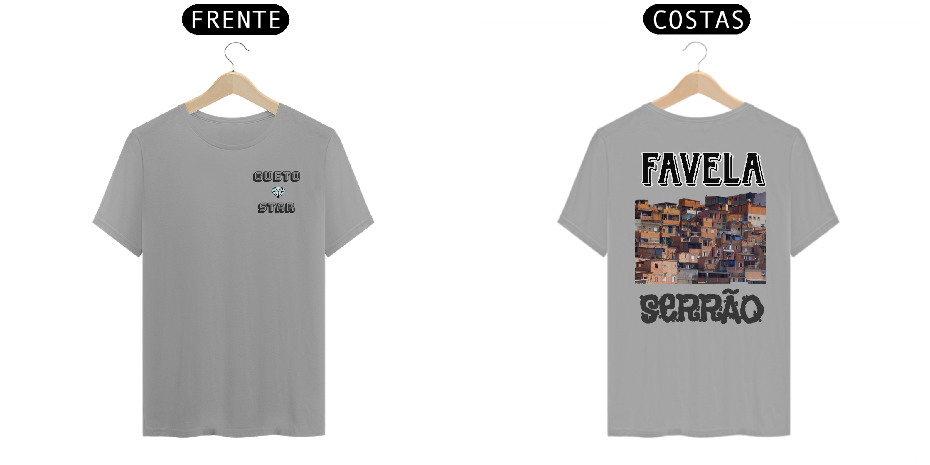 Nome do produto: Camisa favela do serrão