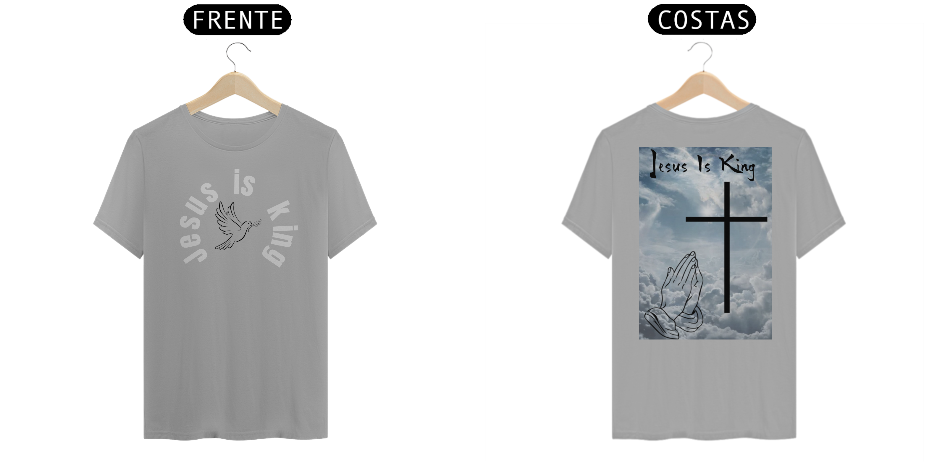 Camisa jesus is king