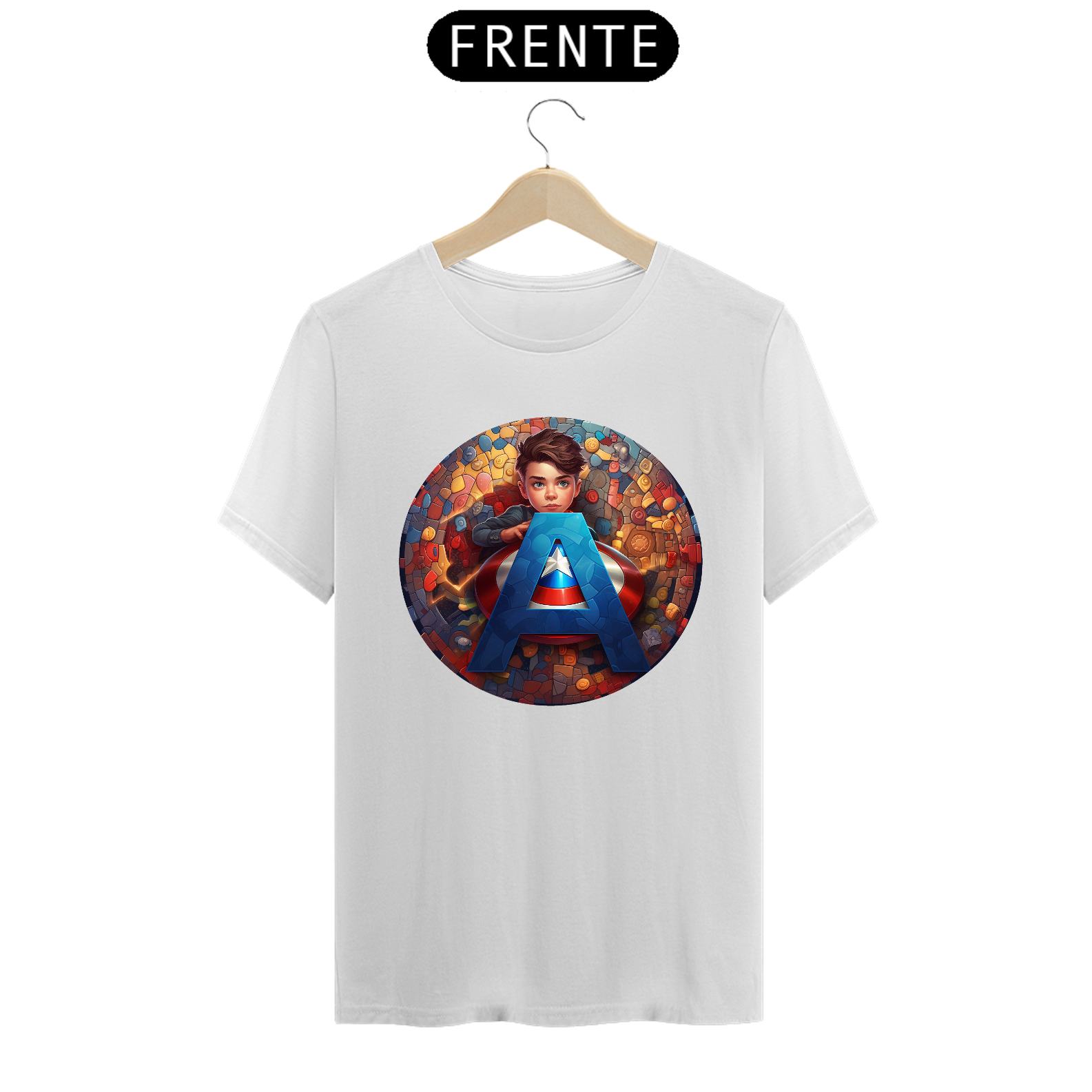 Capitão A... A de autismo! - Unisex -v3