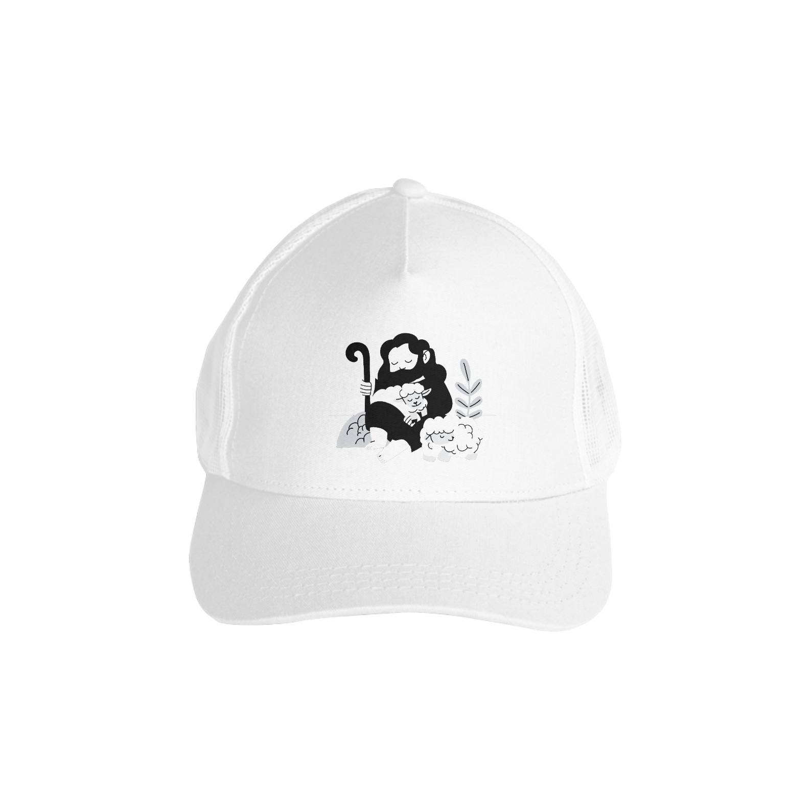 Boné Jesus com suas Ovelhas