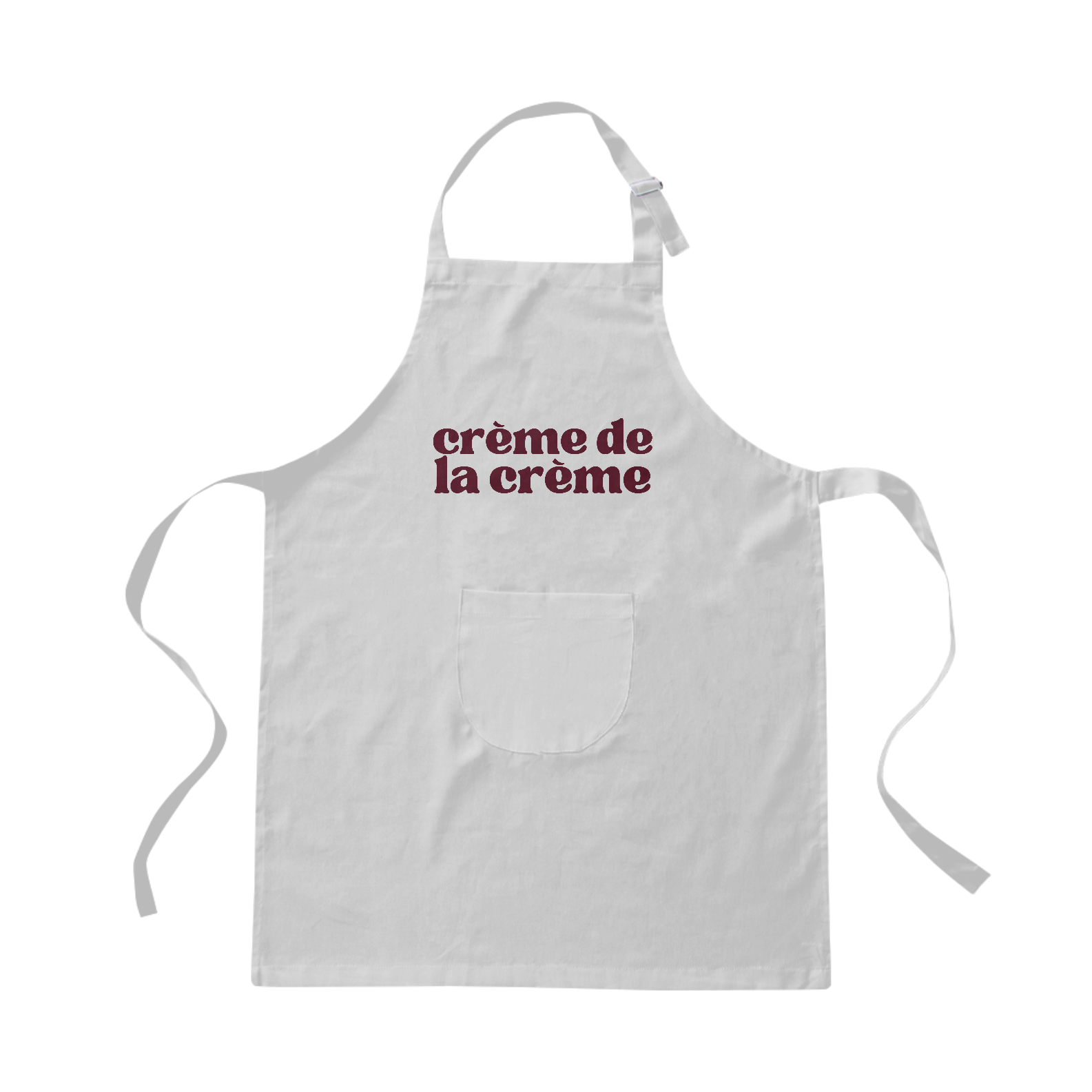 Avental Branco Crème de la crème