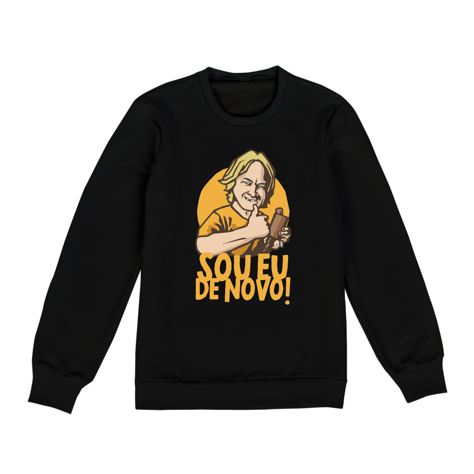 Moletom Unissex SOU EU DE NOVO