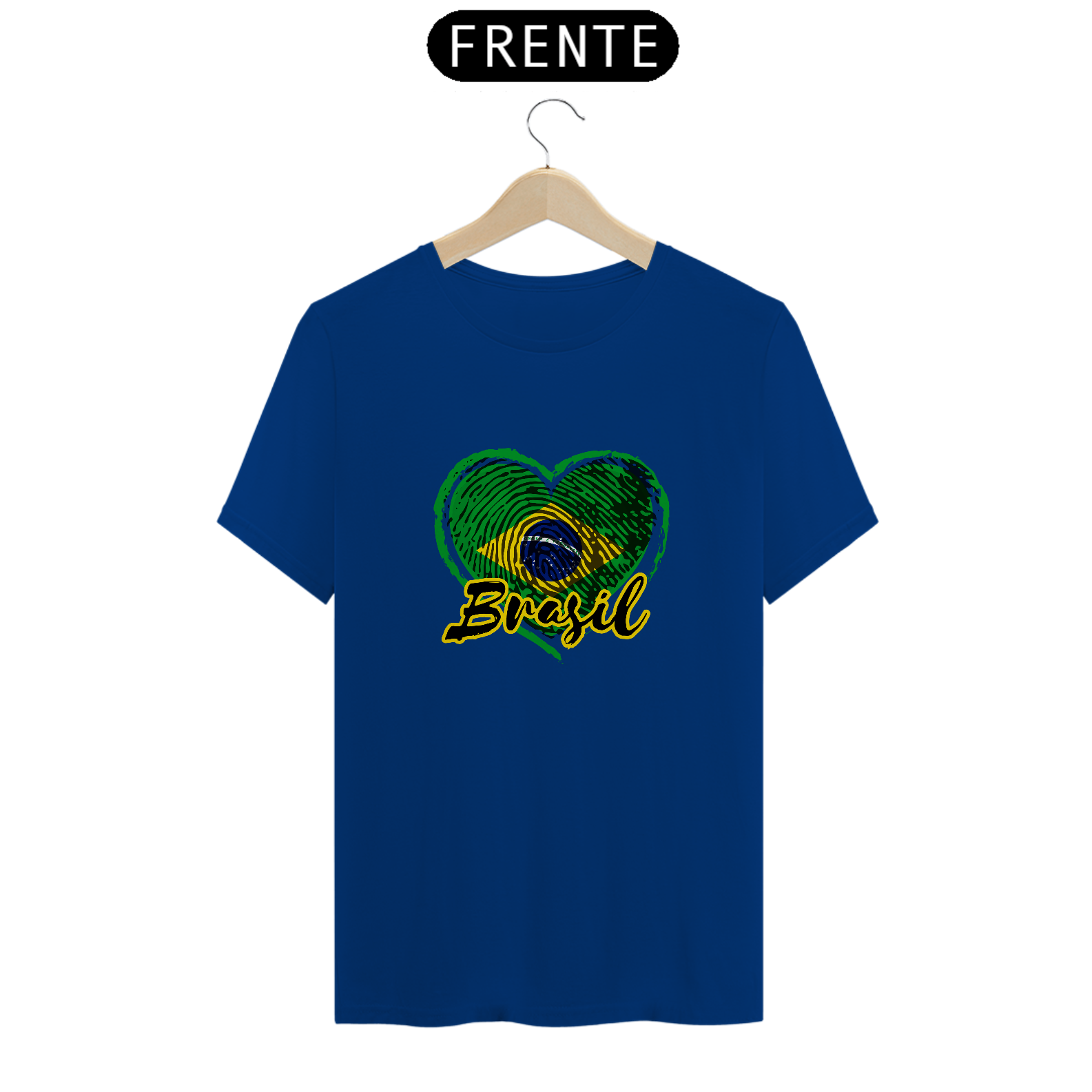 Camiseta Coração do Brasil
