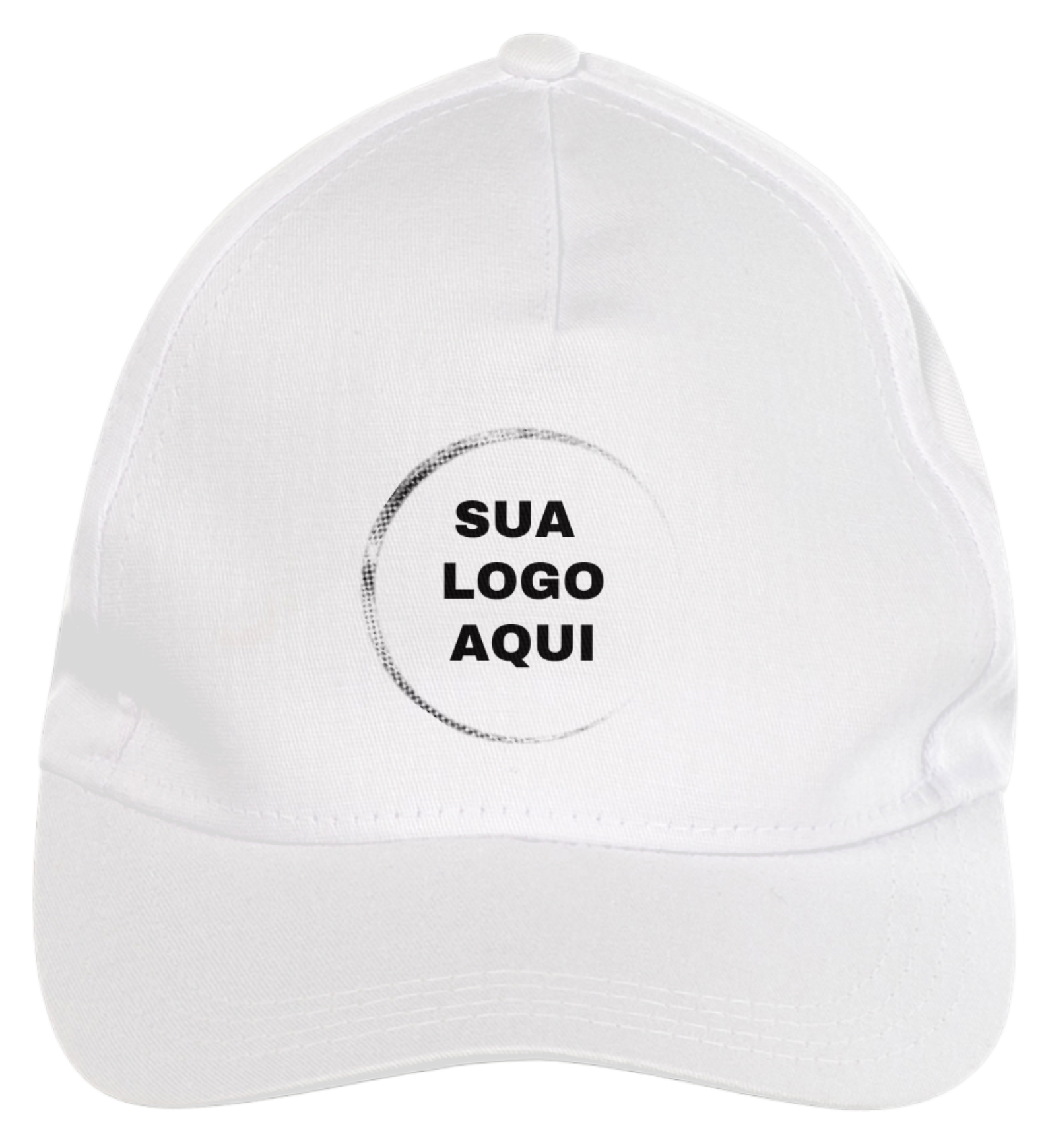 Boné americano em brim para personalizar kit c/5 unidades