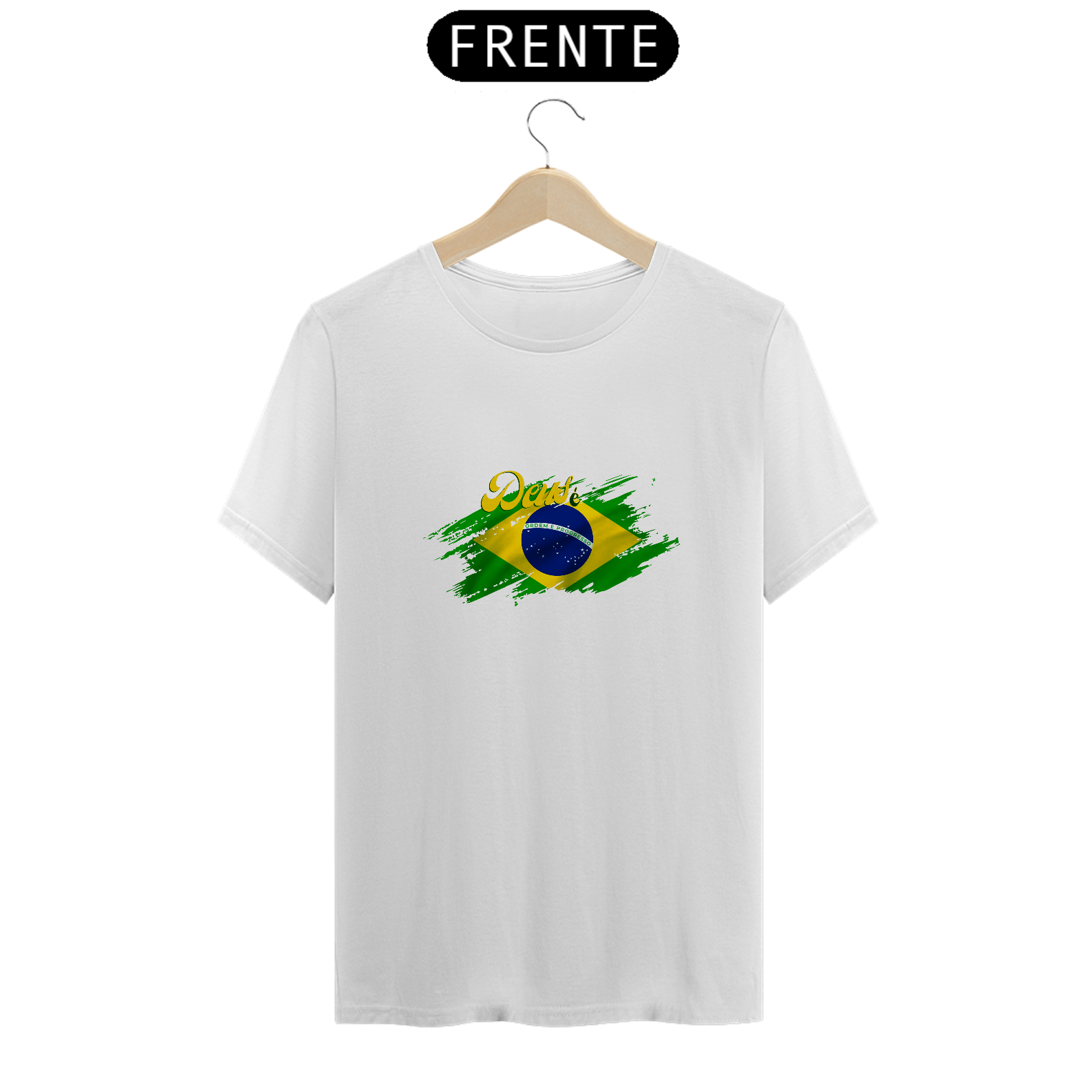 Camiseta Deus é brasileiro