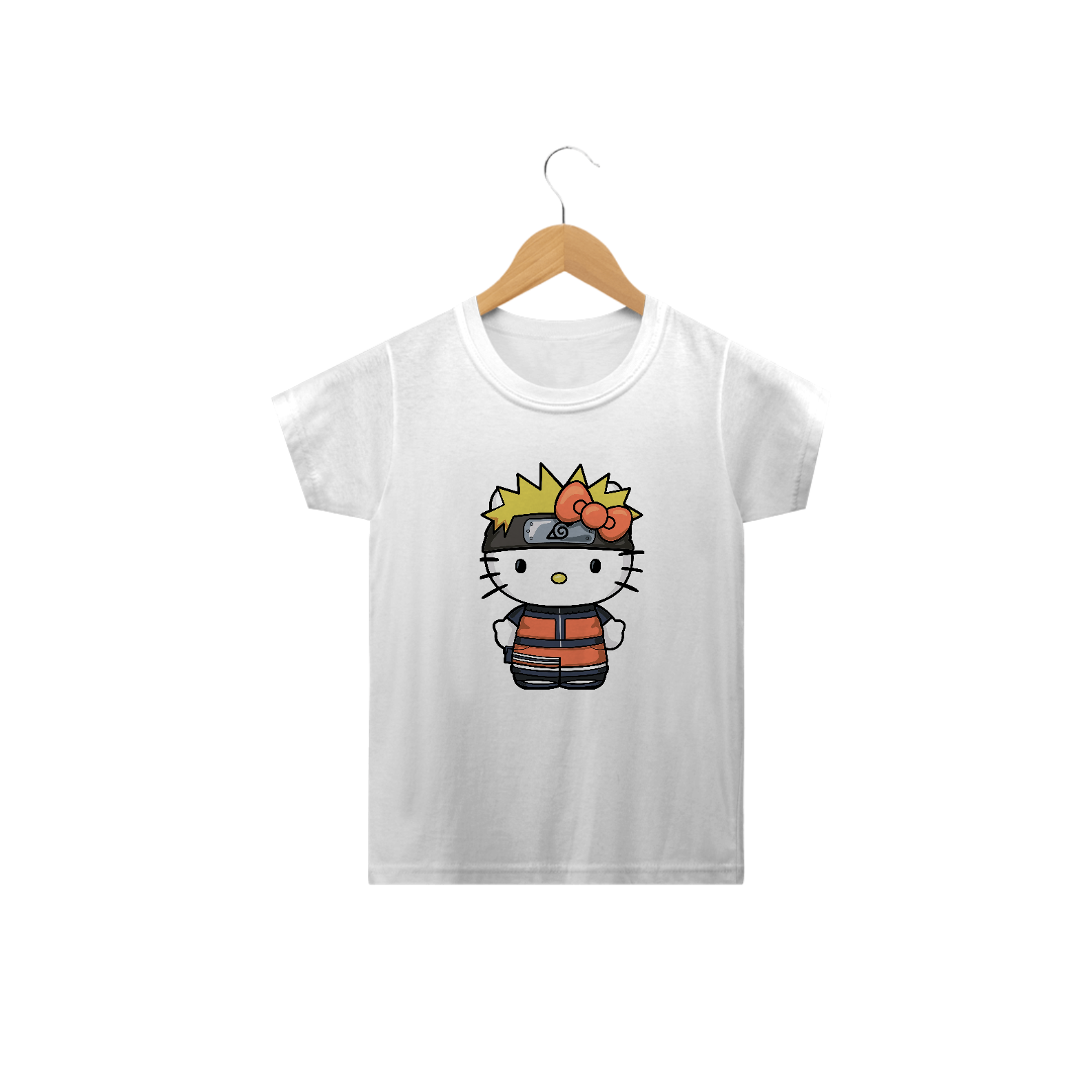Nome do produto  CAMISETA INFANTIL HELLO KITTY NARUTO
