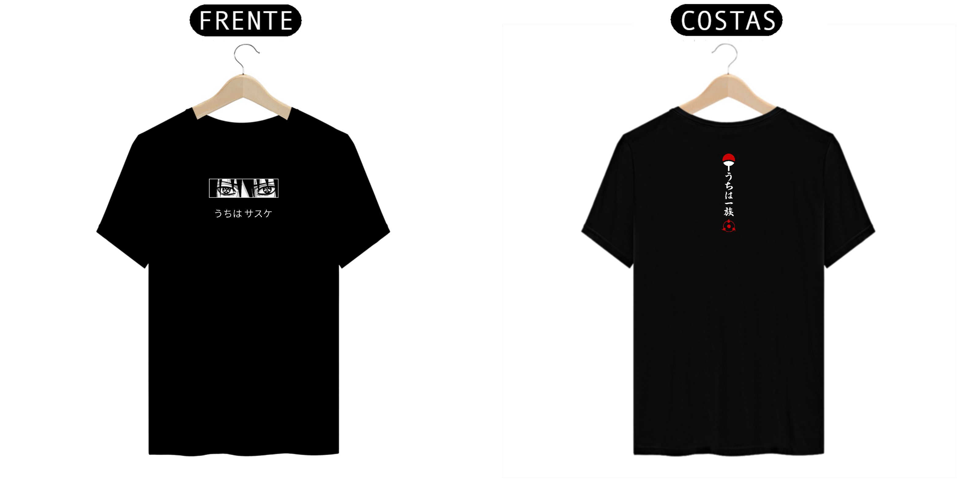 CAMISETA SASUKE UCHIHA SHARINGAN