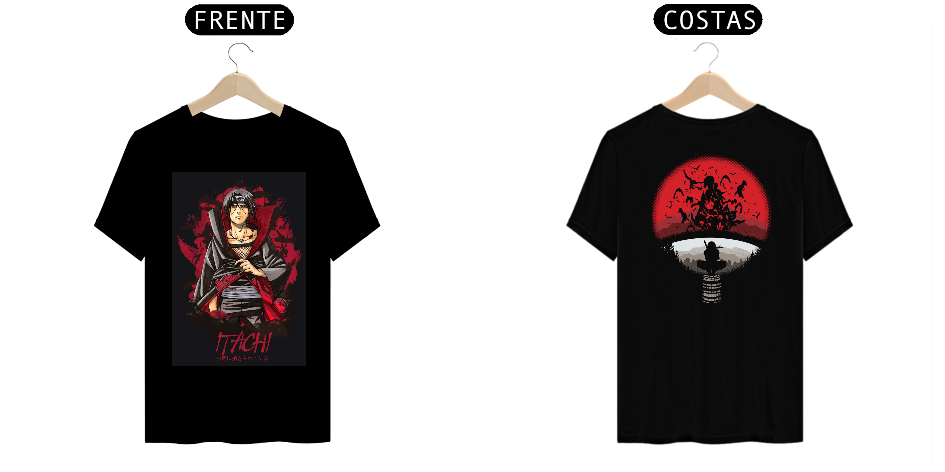 Nome do produto  CAMISETA ITACHI UCHIHA PRETO