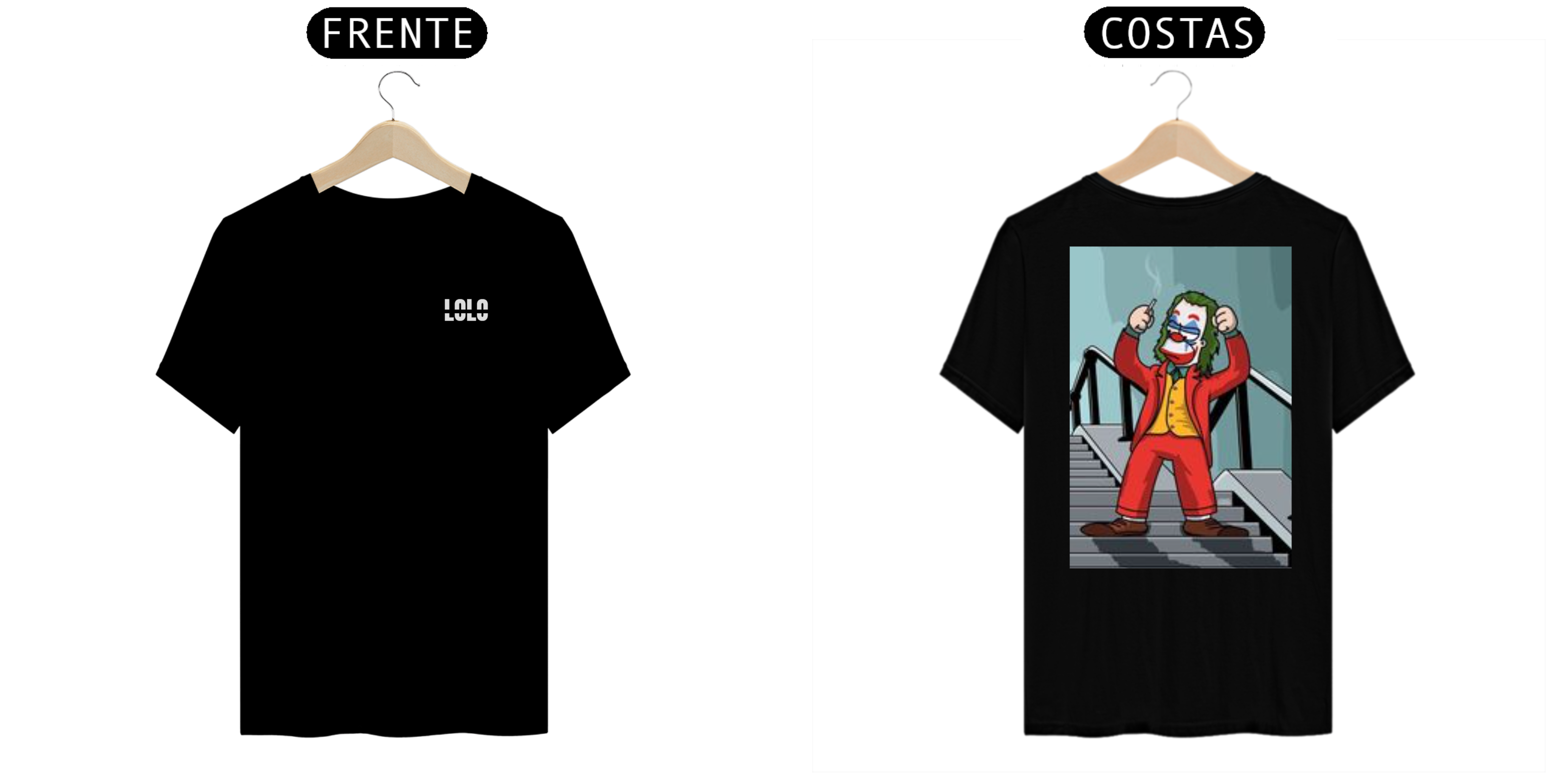 Nome do produto  T-SHIRT CLASSIC- HOMER SIMPSOM CORINGA