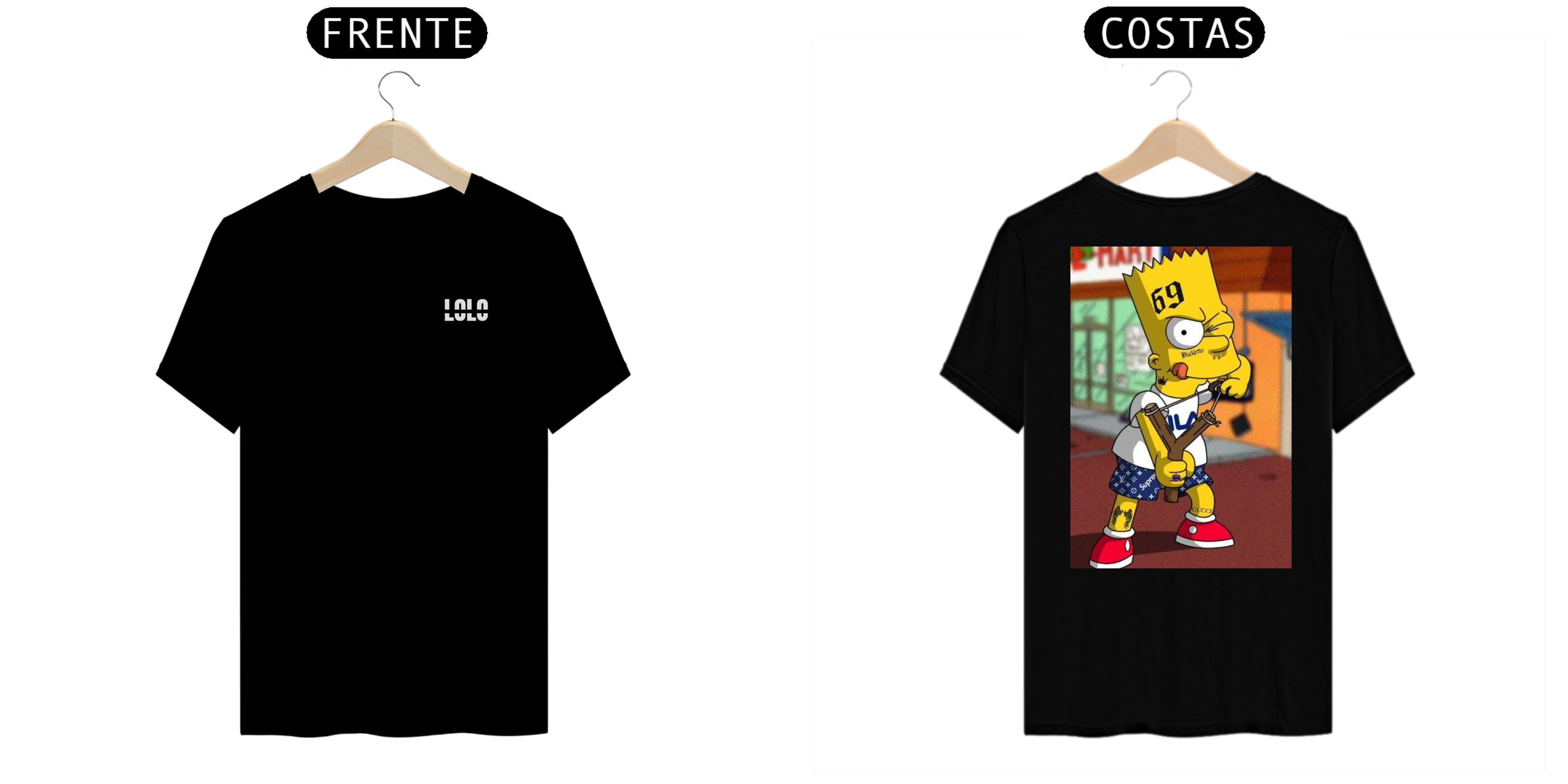 Nome do produto  T-SHIRT CLASSI- BART SIMPSOM