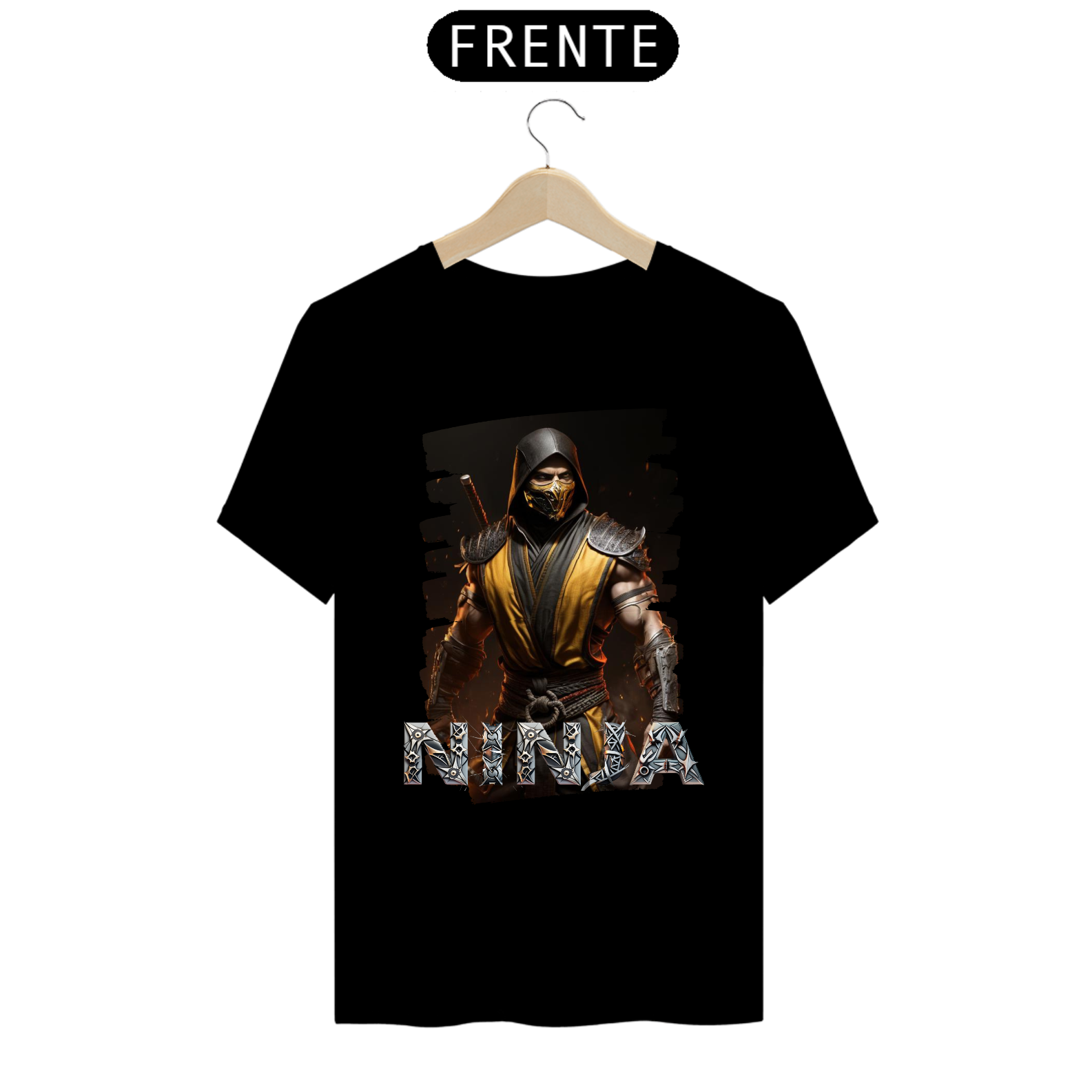 Camiseta Econômica NINJA Personalizado