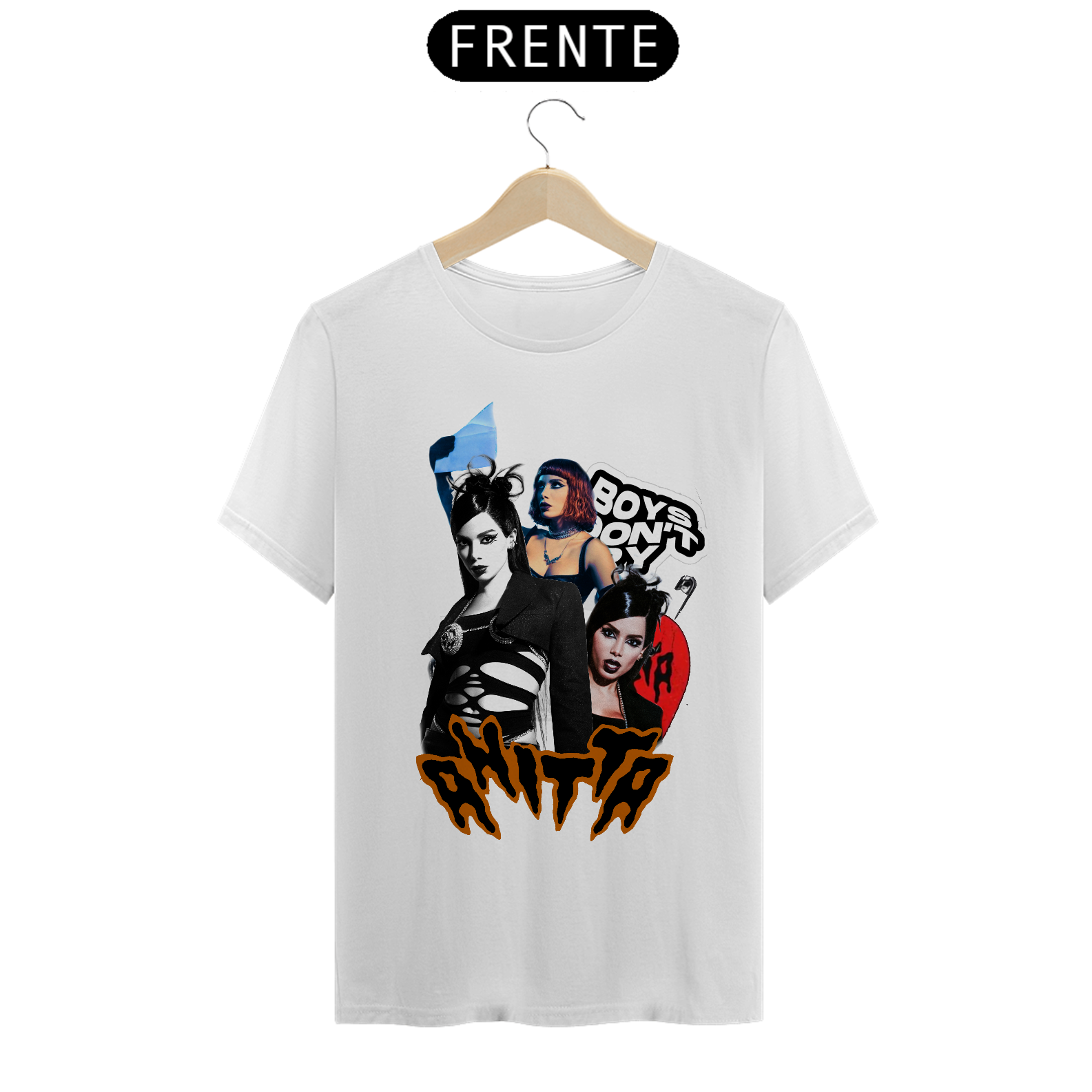 Camiseta Masculina Boys don't cry