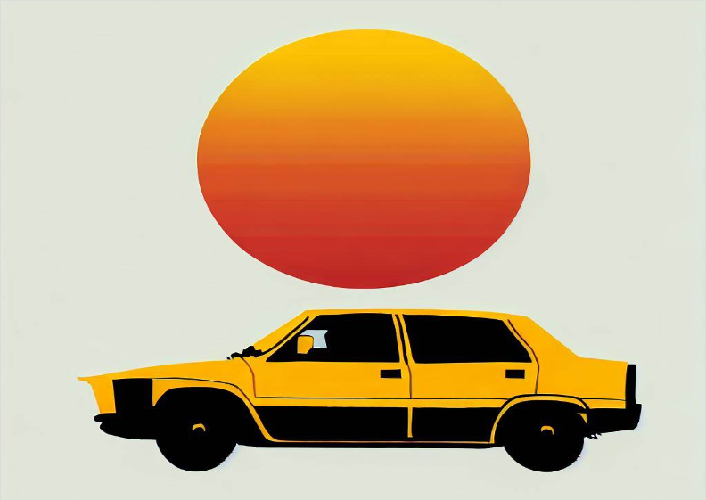 POSTER TAXI DRIVE SOL