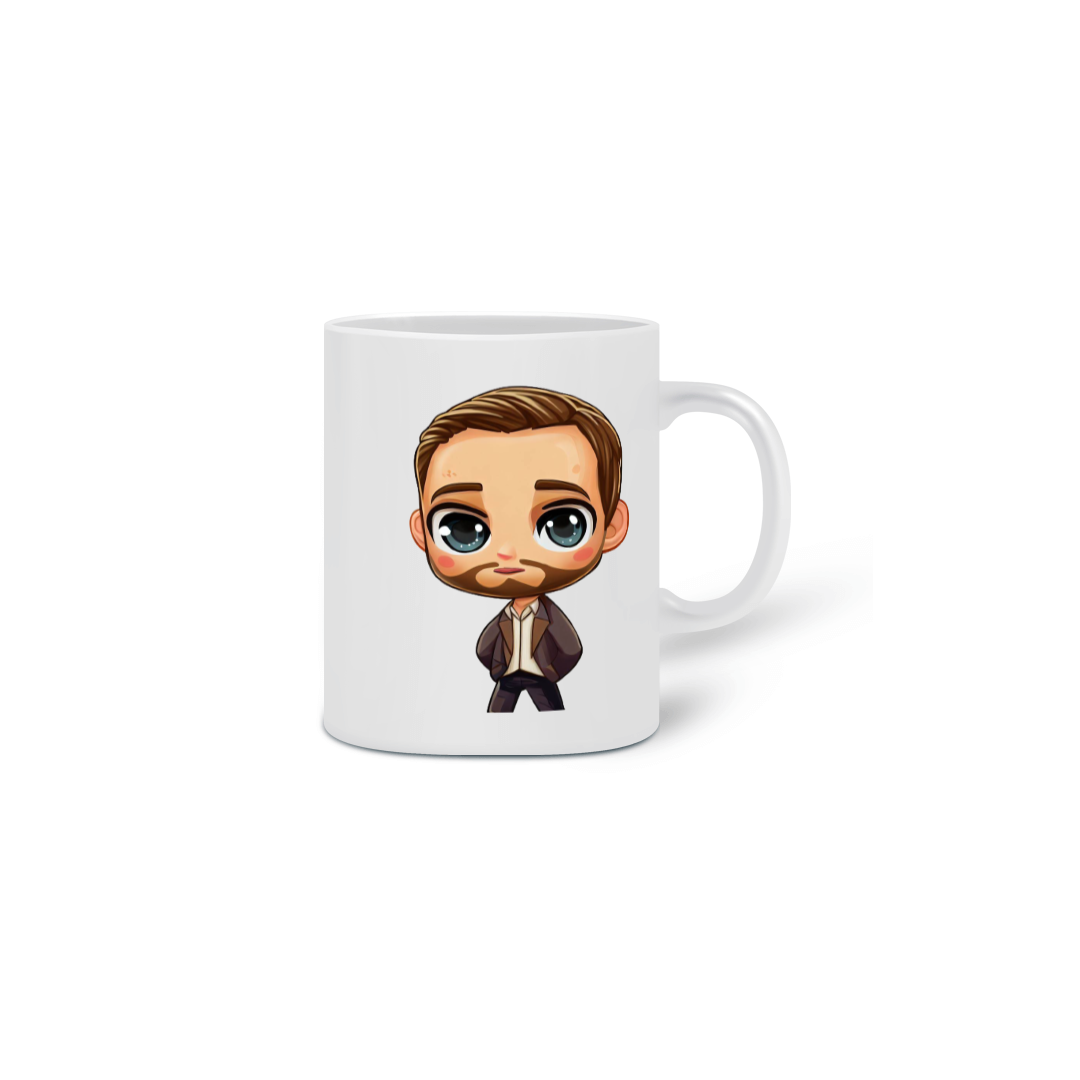 Ryan Gosling animado caneca 