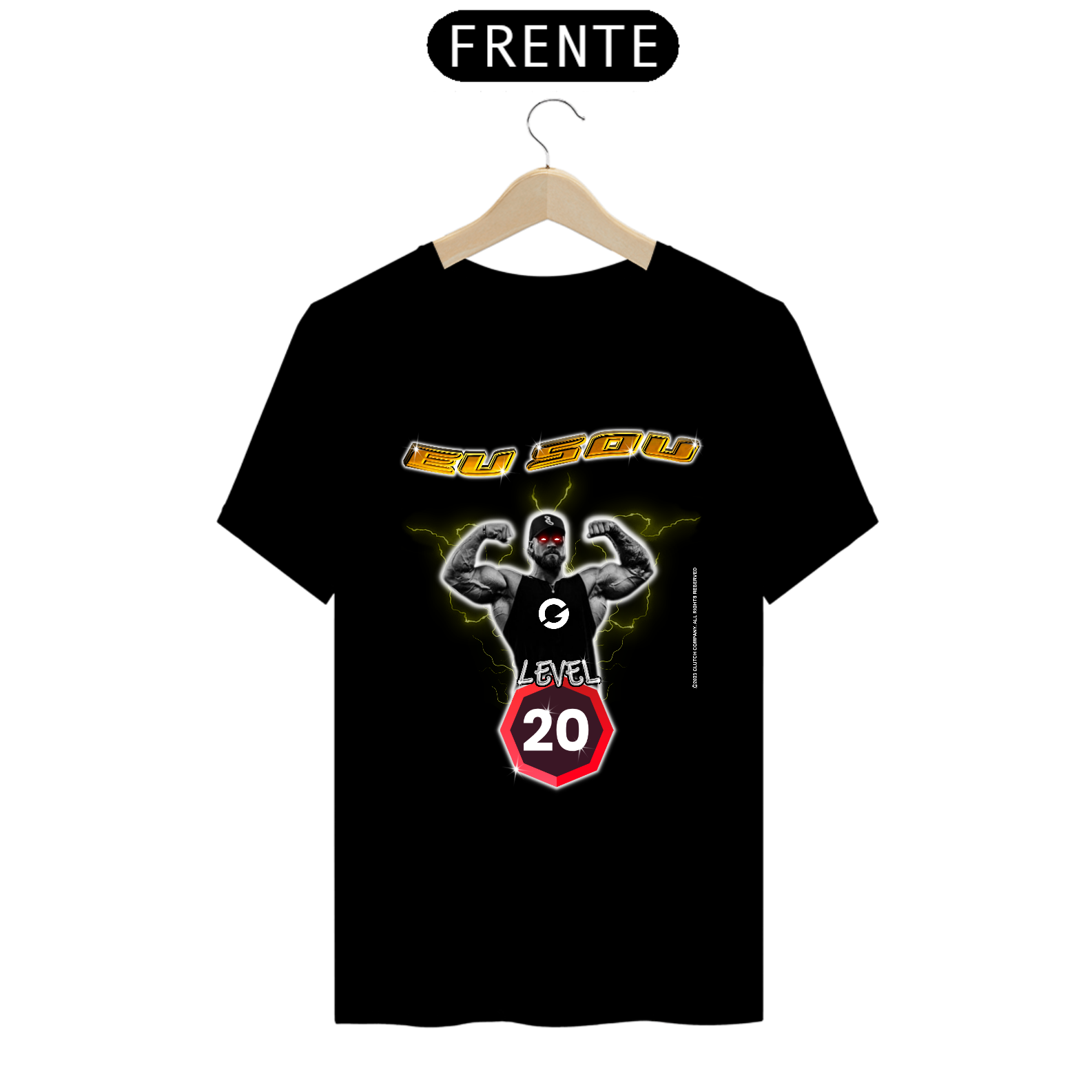 Nome do produto: EU SOU LV 20! Graphic Tee - Tecido Premium
