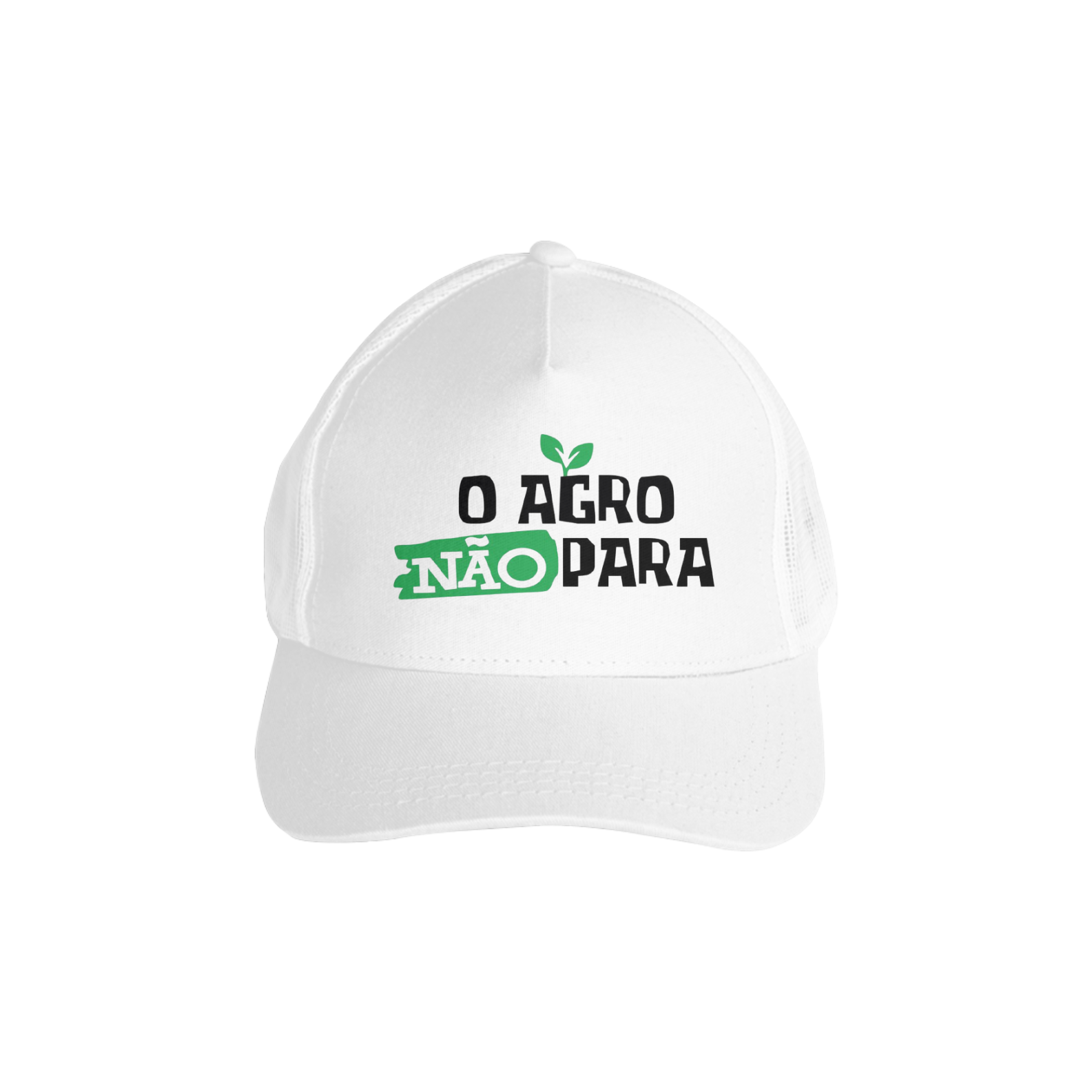 Nome do produto: Boné o Agro não para