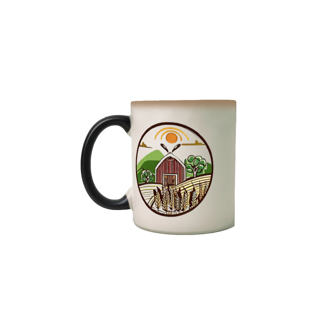 Caneca Mágica Café da manha Agro