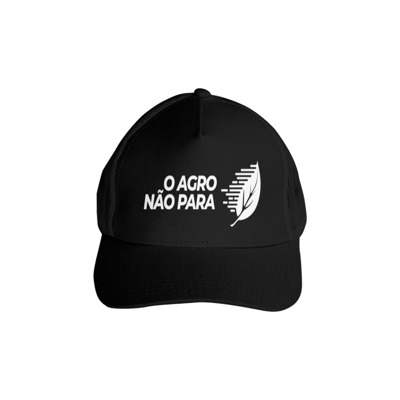 Boné  Folha o Agro não para