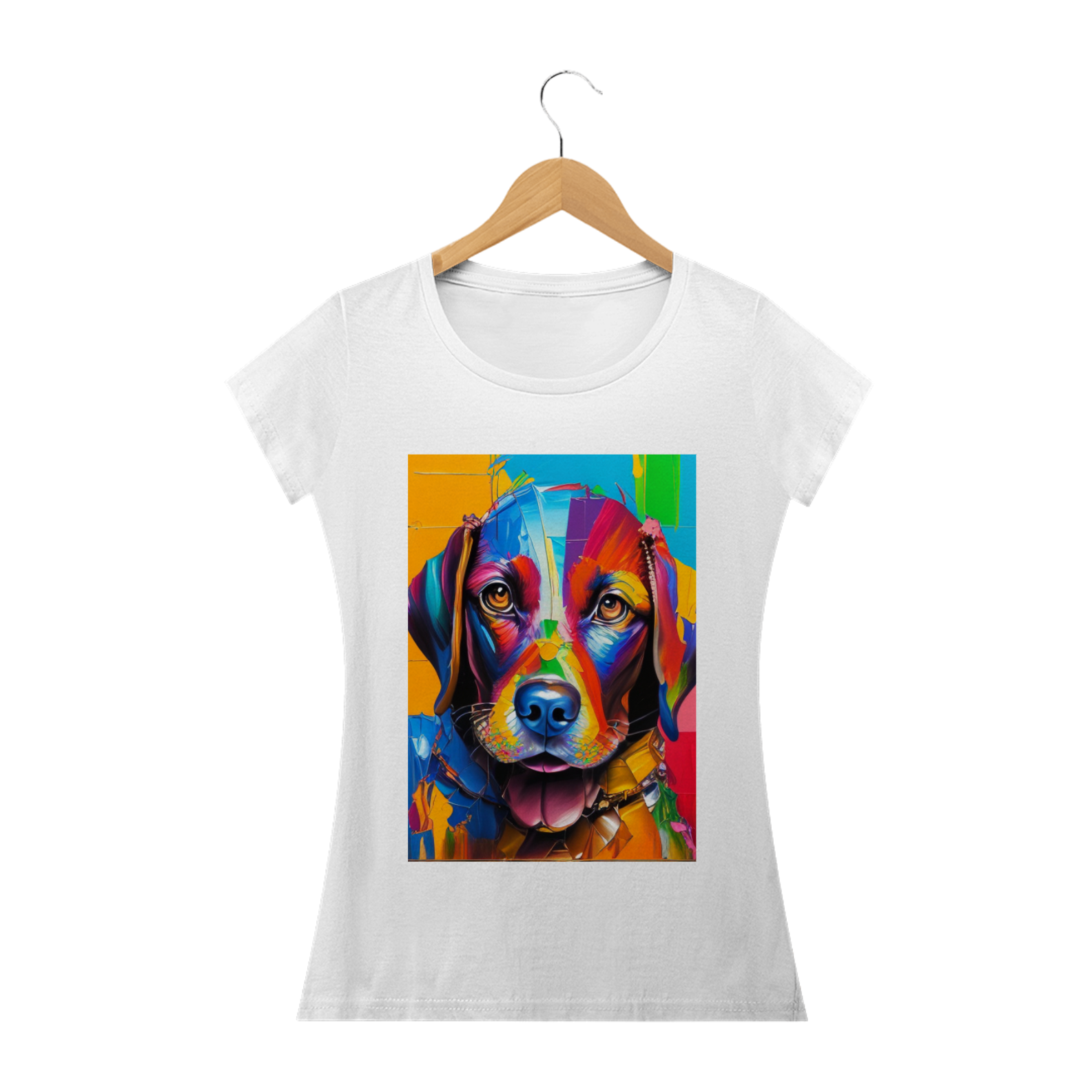 Blusa Feminina Dog colorido 