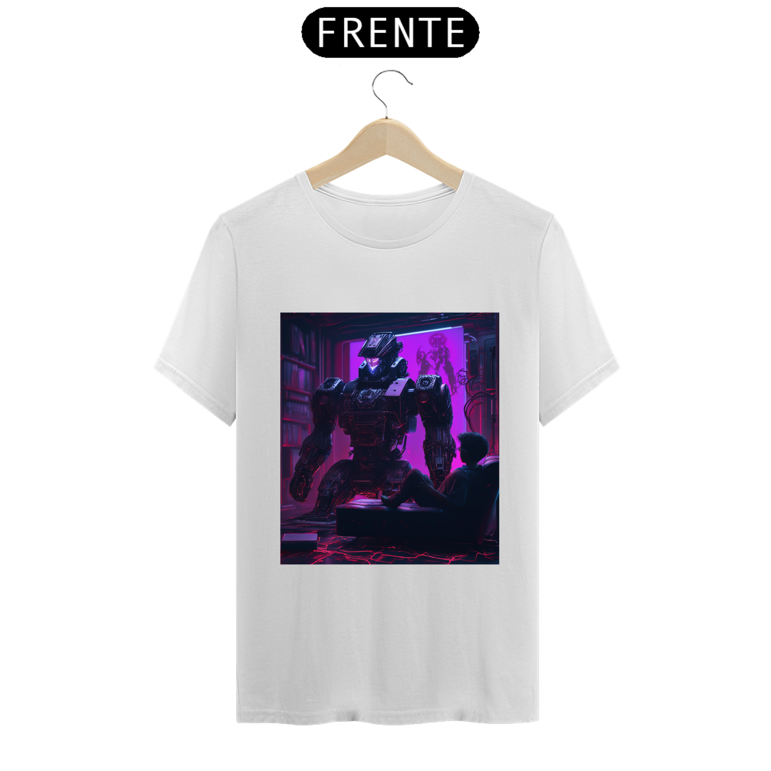 Camisa masculina robox estampa exclusiva