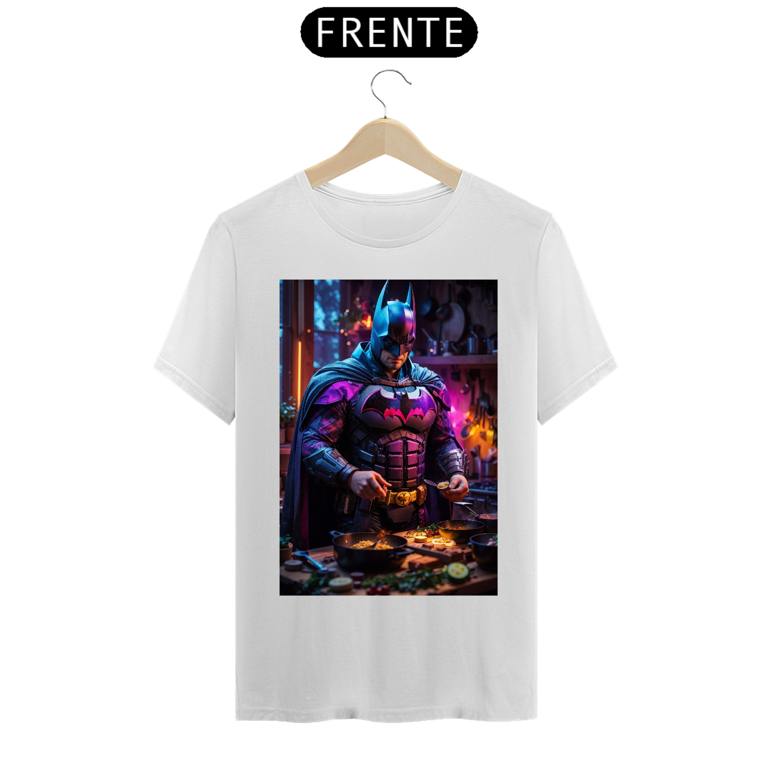 T-shirt Unisex Batman Cozinheiro