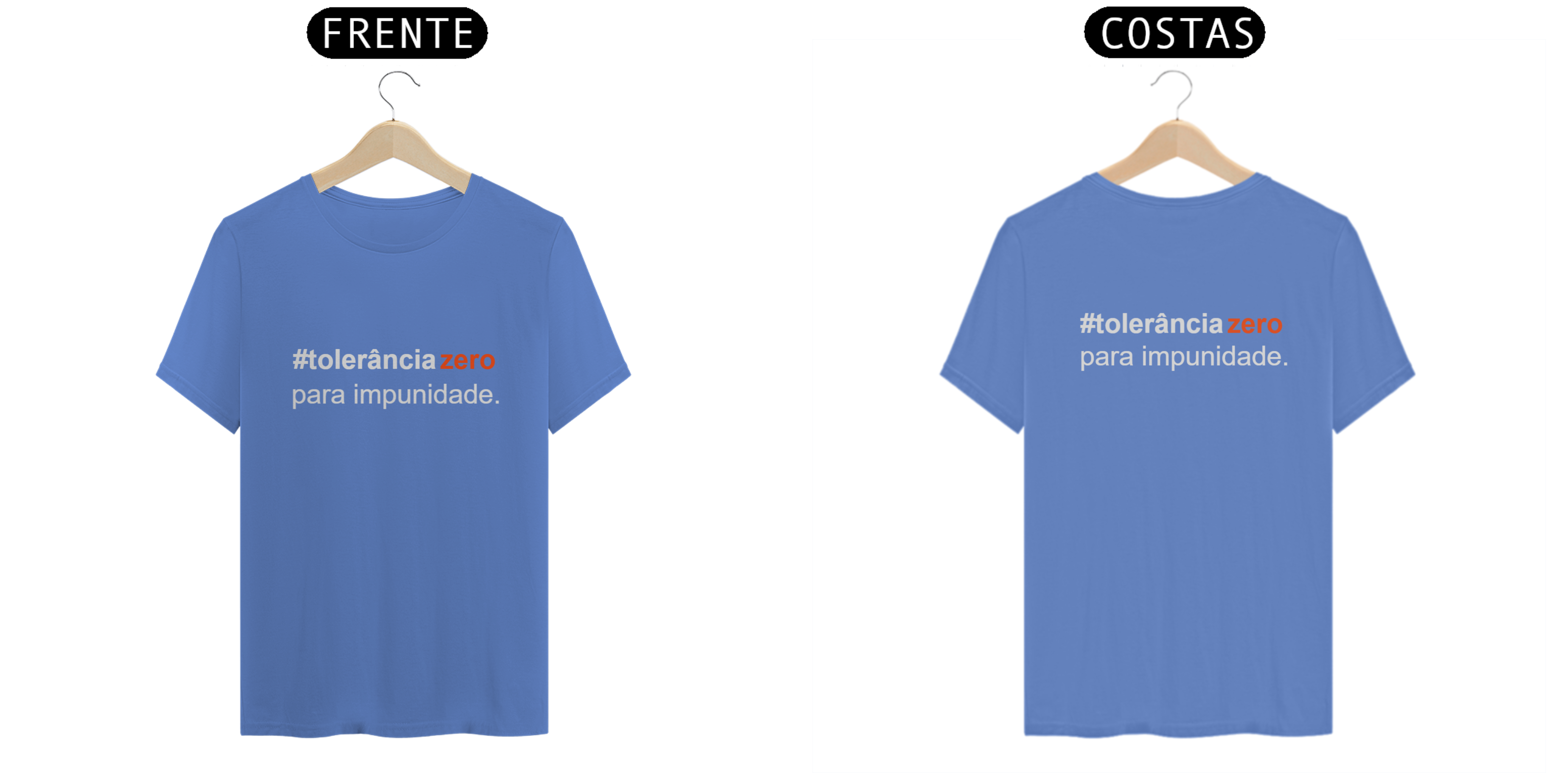 Camisa Impunidade Fonte Branca Estonada