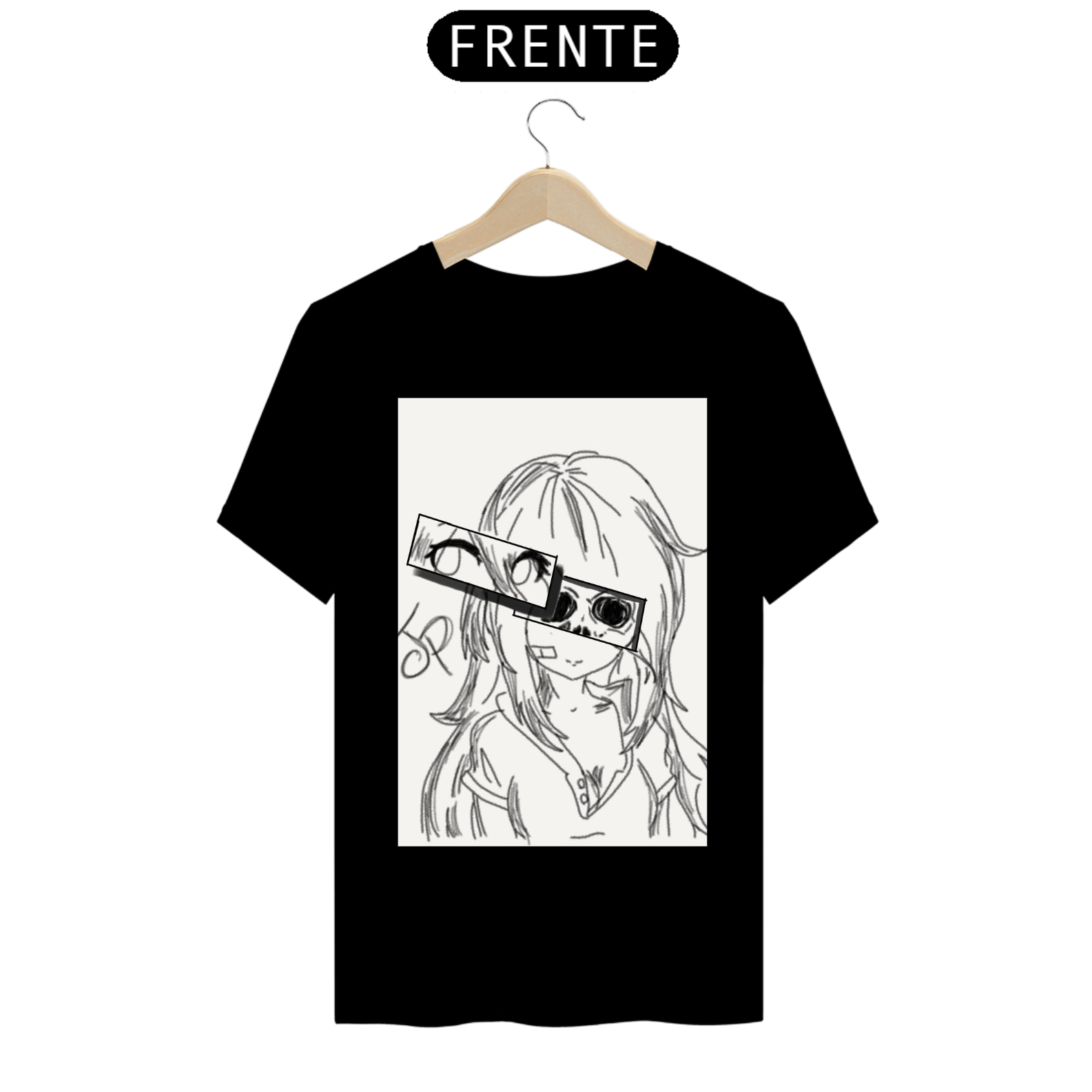 T-Shirt Anime Caveira